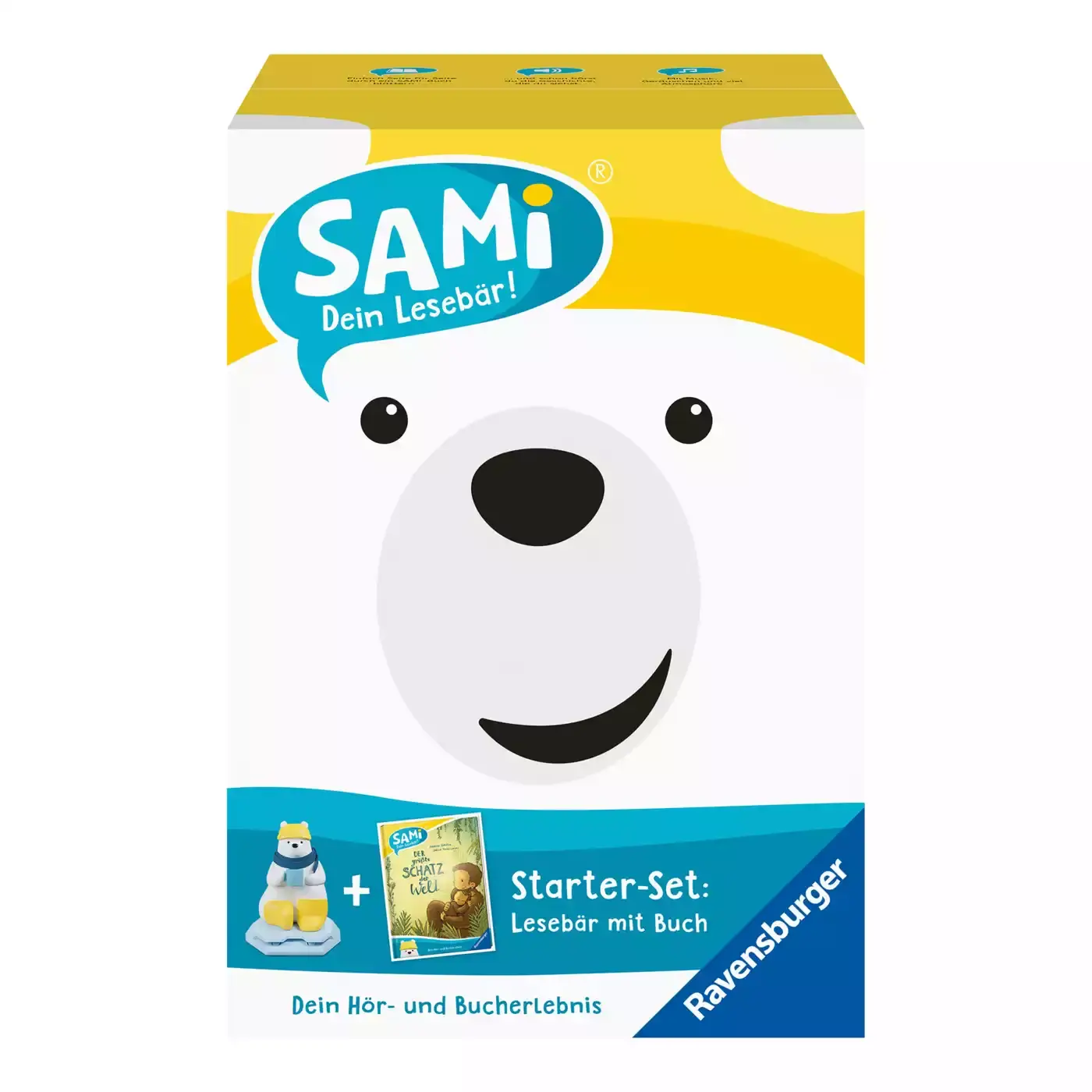 SAMi dein Lesebär Starter Set - Der größte Schatz der Welt - Jamouz