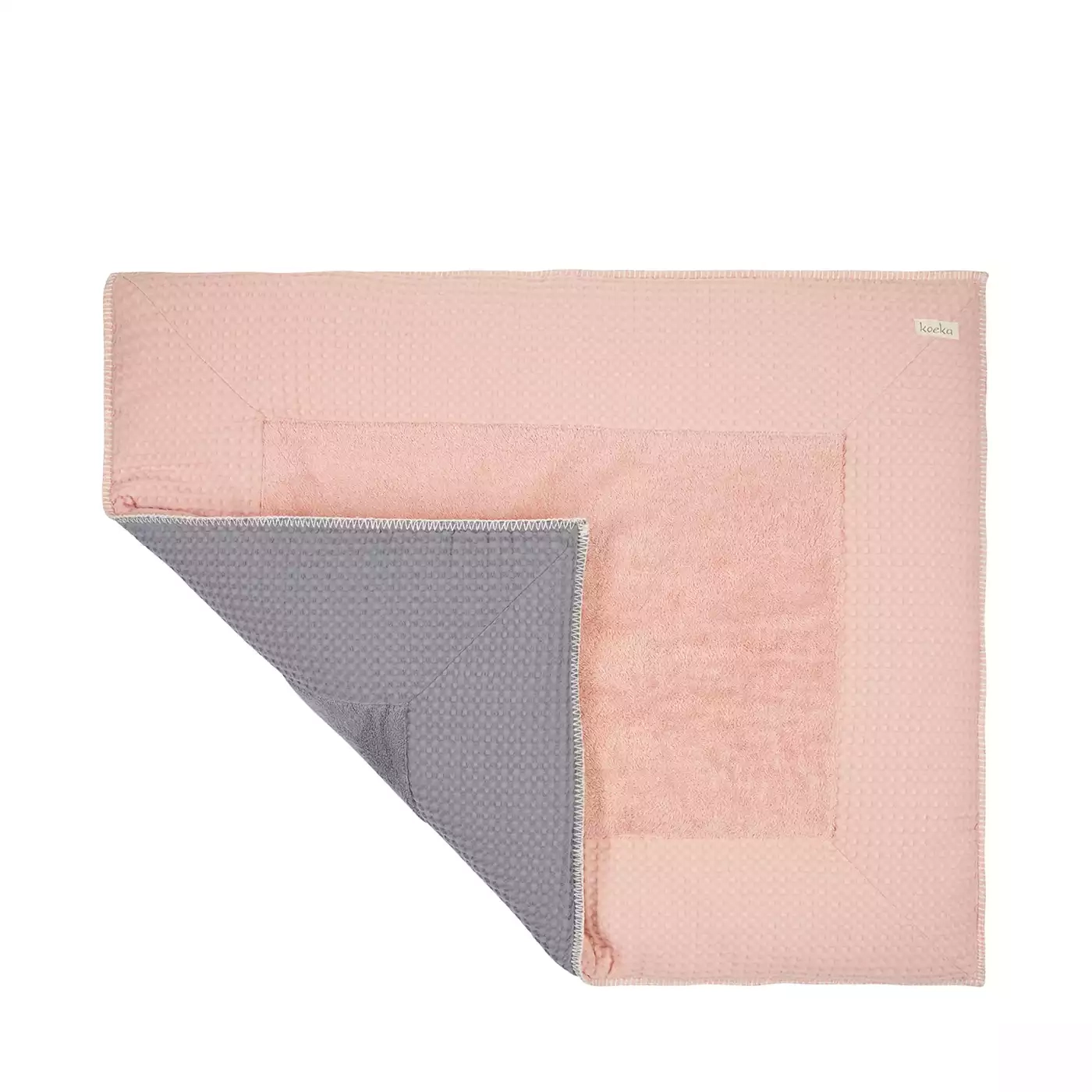 Krabbeldecke Amsterdam Steel Grey / Sand - Jamouz