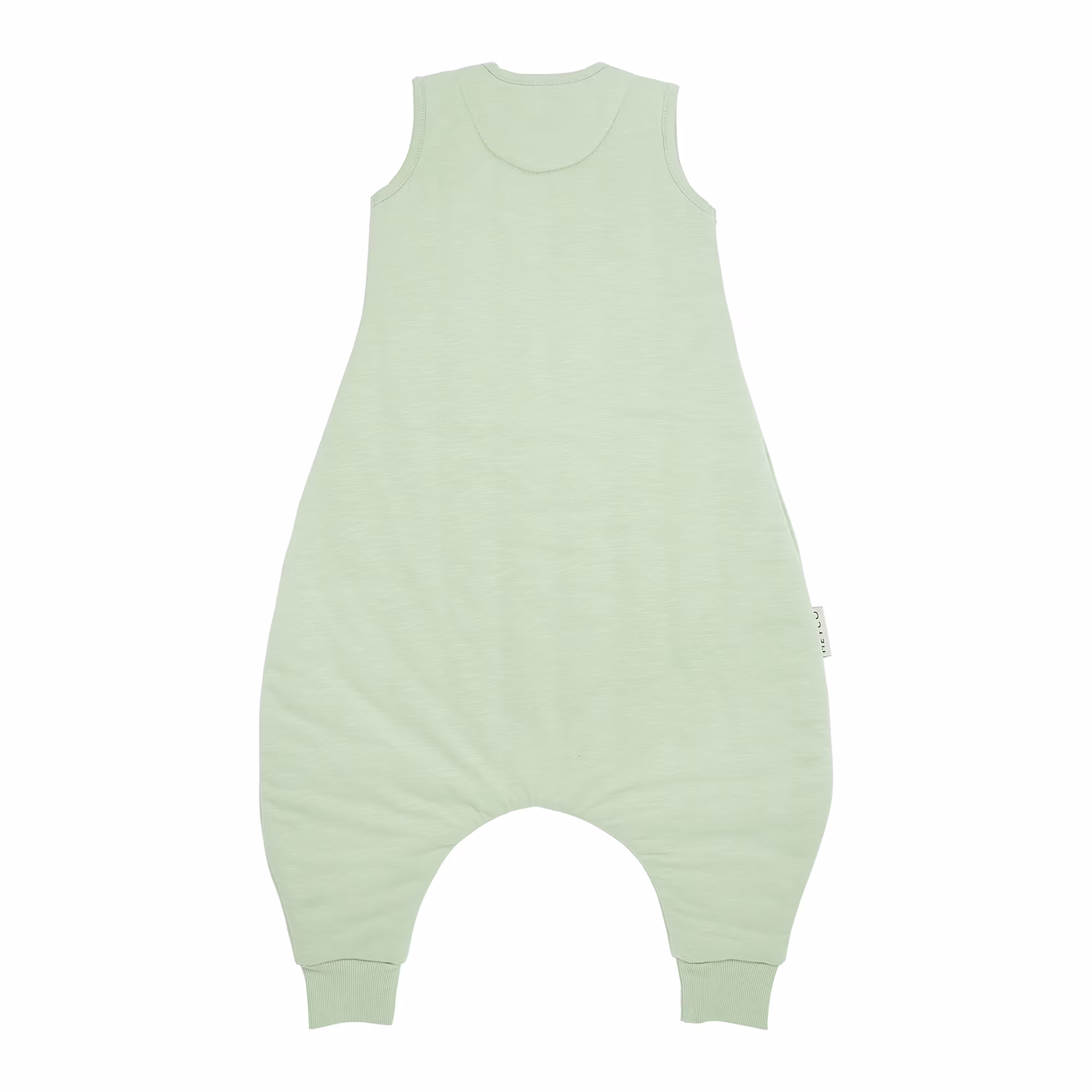 Schlafoverall Slub Greige 92 cm - Jamouz