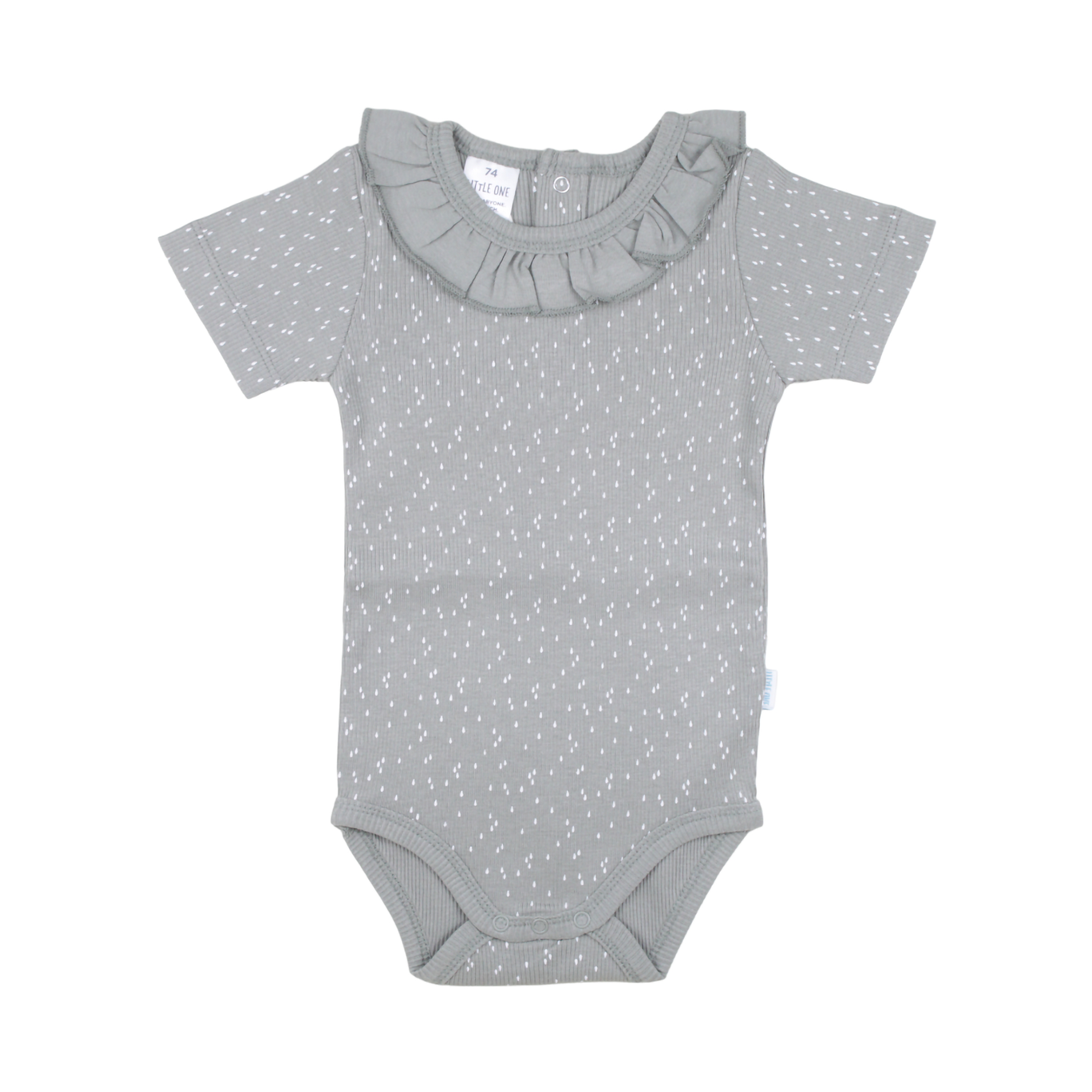 Rippbody Kurzarm Summer Breeze Salbei - Jamouz