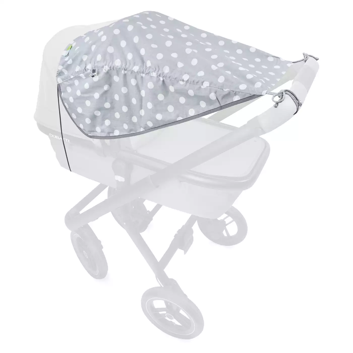 Sonnensegel Johanna Polka Grau - Jamouz