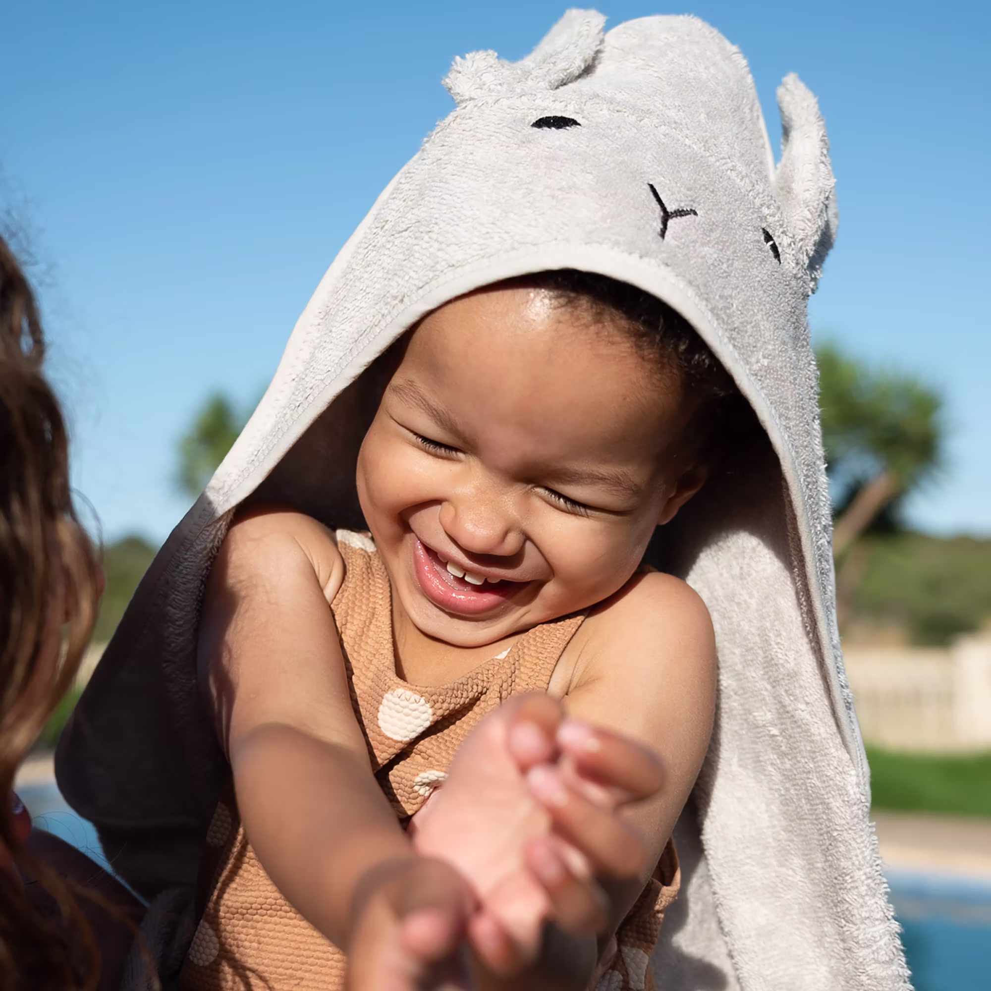 Kapuzenhandtuch Hase - Jamouz