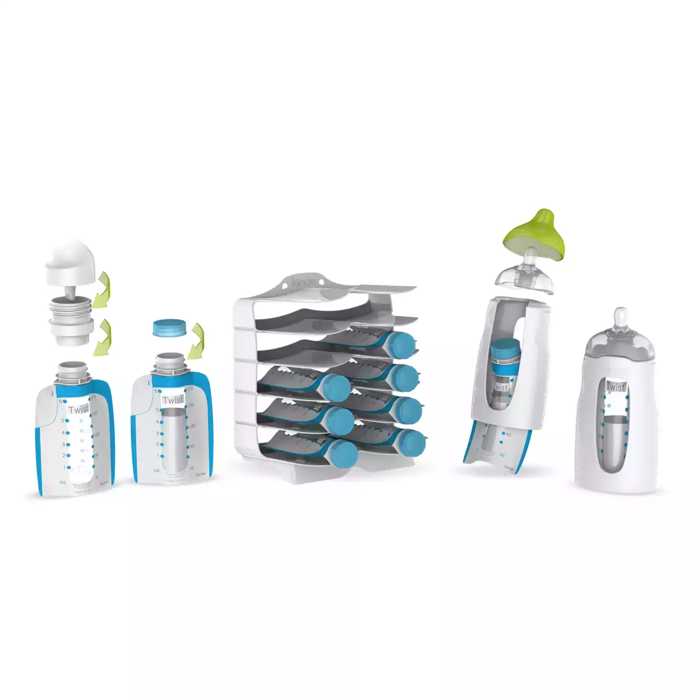 Twist™ Starter Still-Set für Milchpumpen - Jamouz