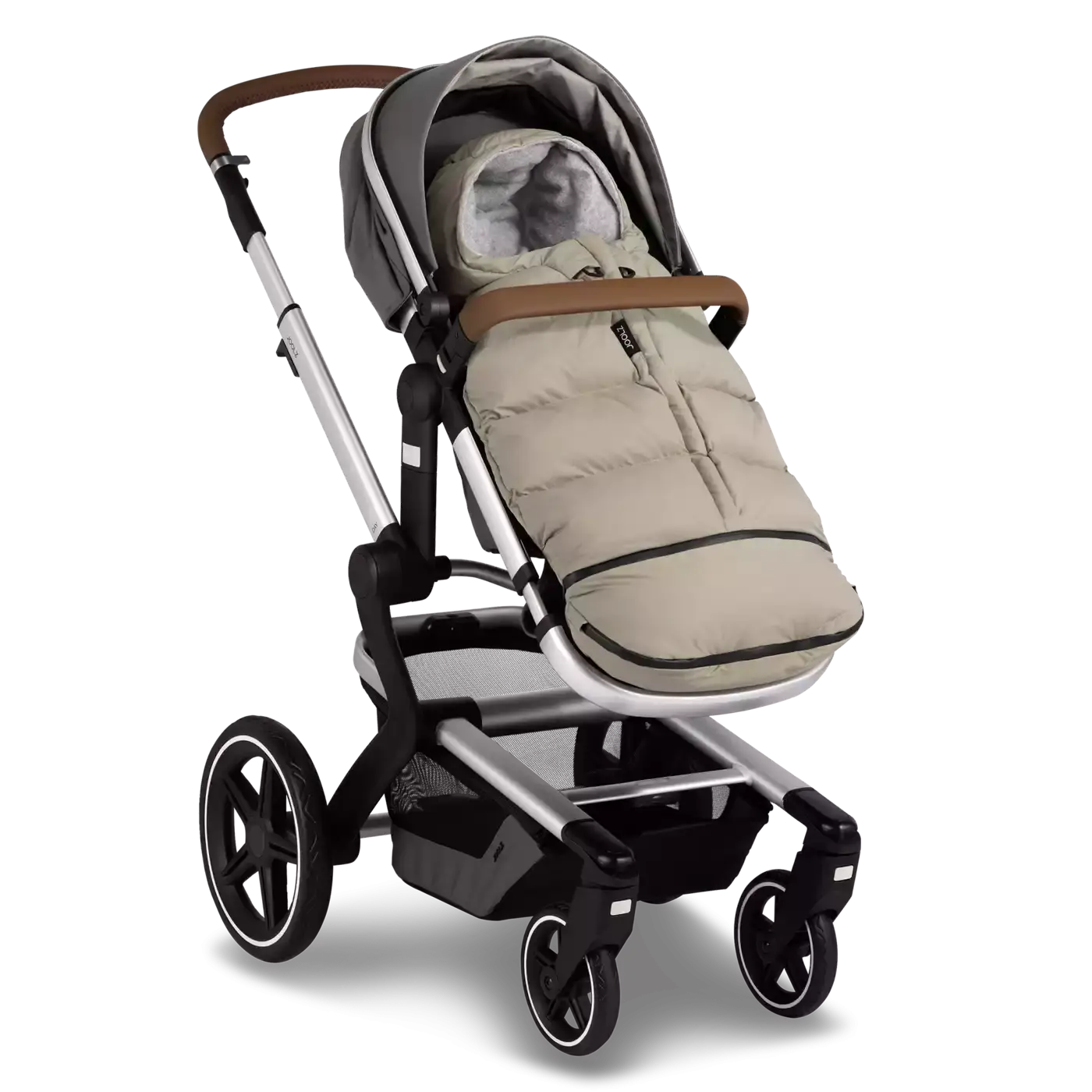 Thermo Fußsack Taupe - Jamouz