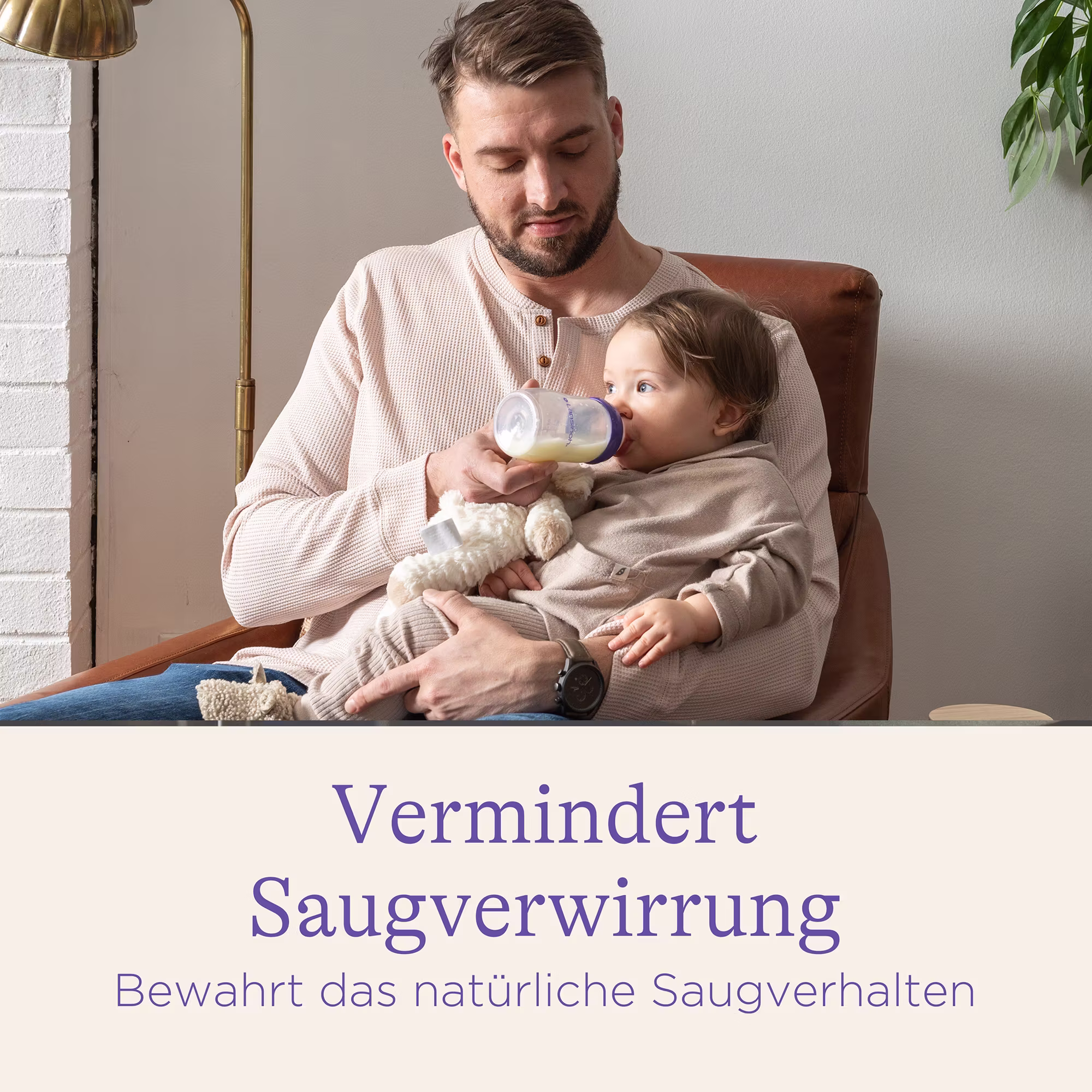 Set Babyflaschen NaturalWave Größe M - Jamouz