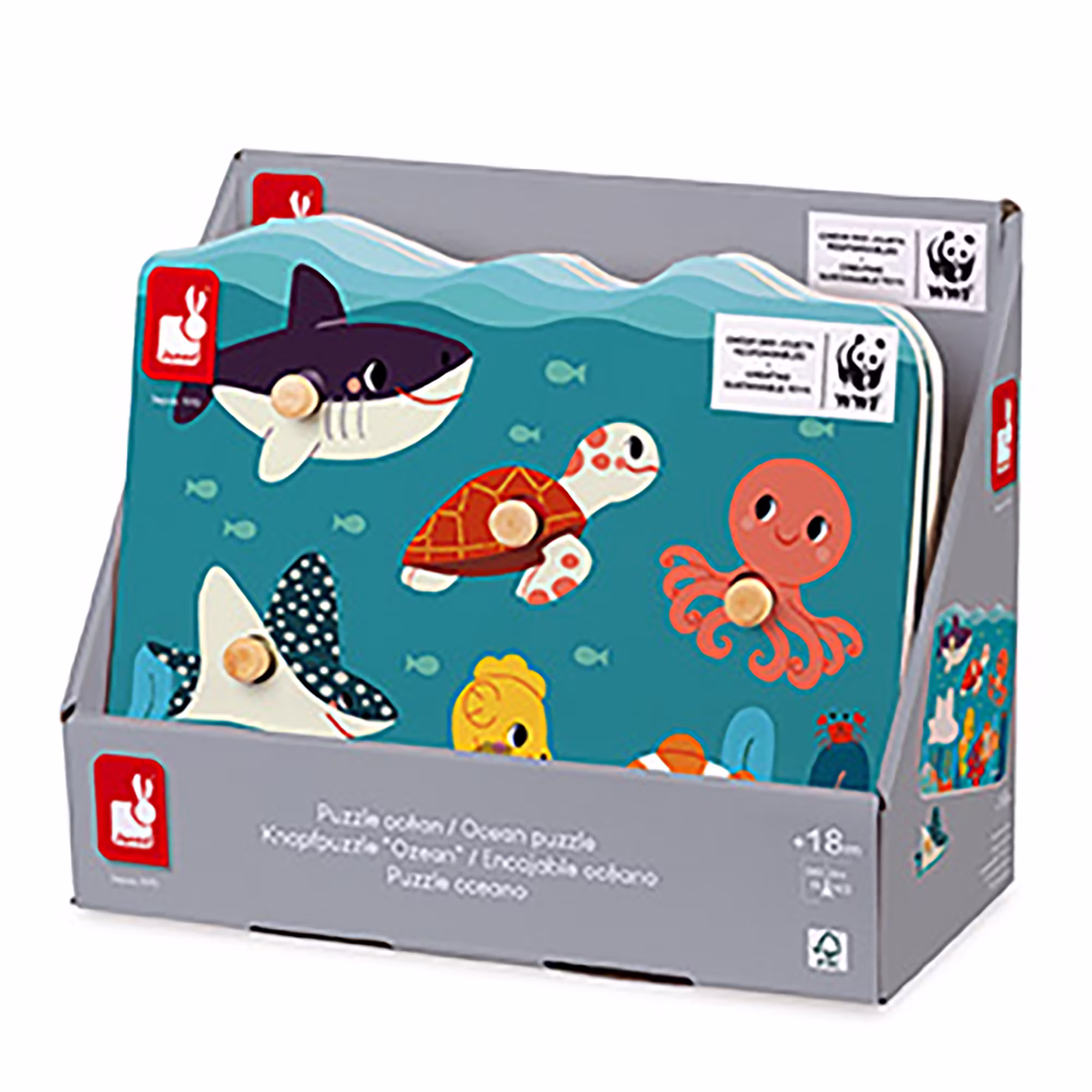 Einlegepuzzle Ozean - Jamouz