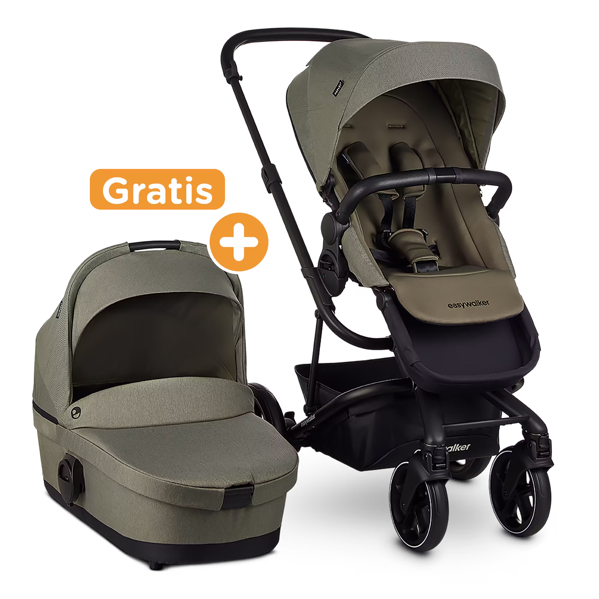 Set Harvey³ Sage Green mit Wanne - Jamouz