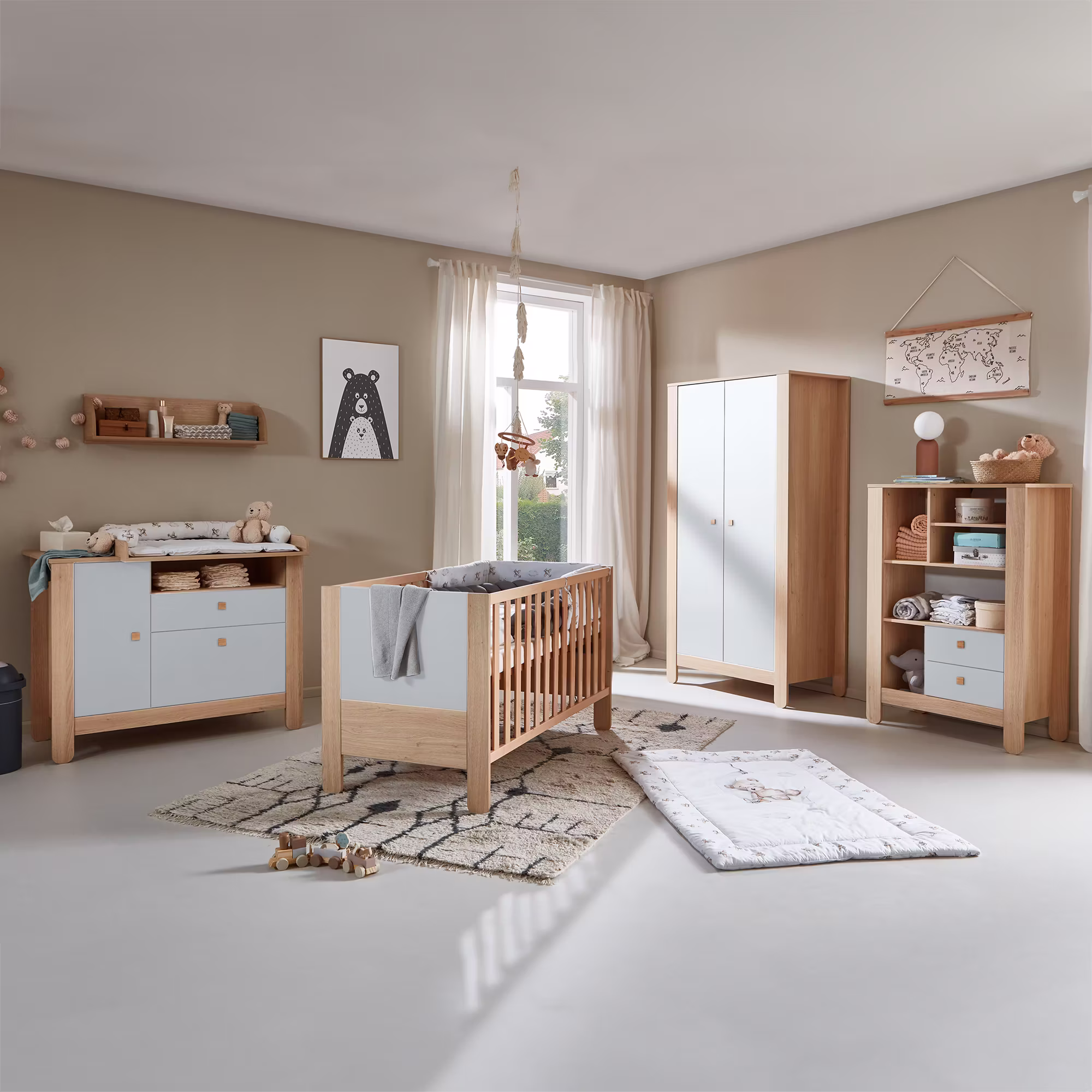 3-teiliges Babyzimmer Cozy Room - Jamouz