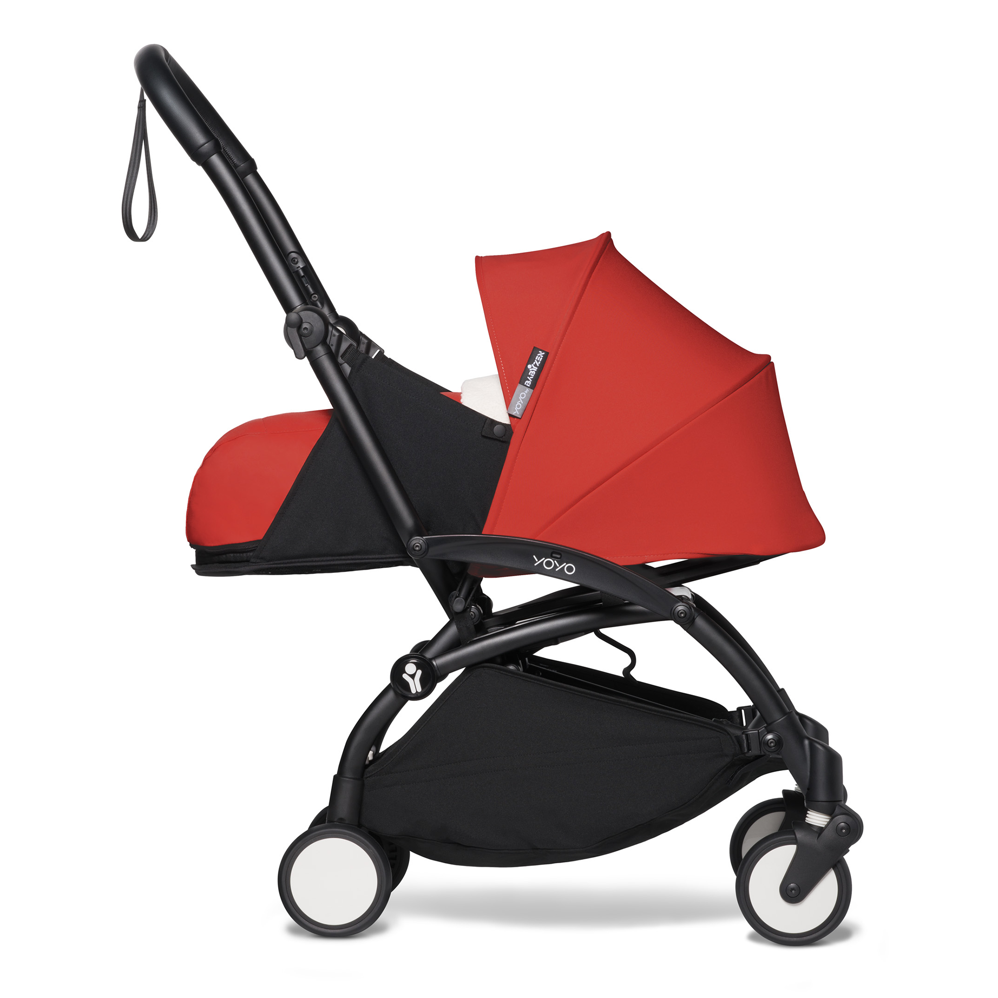 Set YOYO² Gestell und Neugeborenen-Set mit 6+ Textil-Set Red - Jamouz