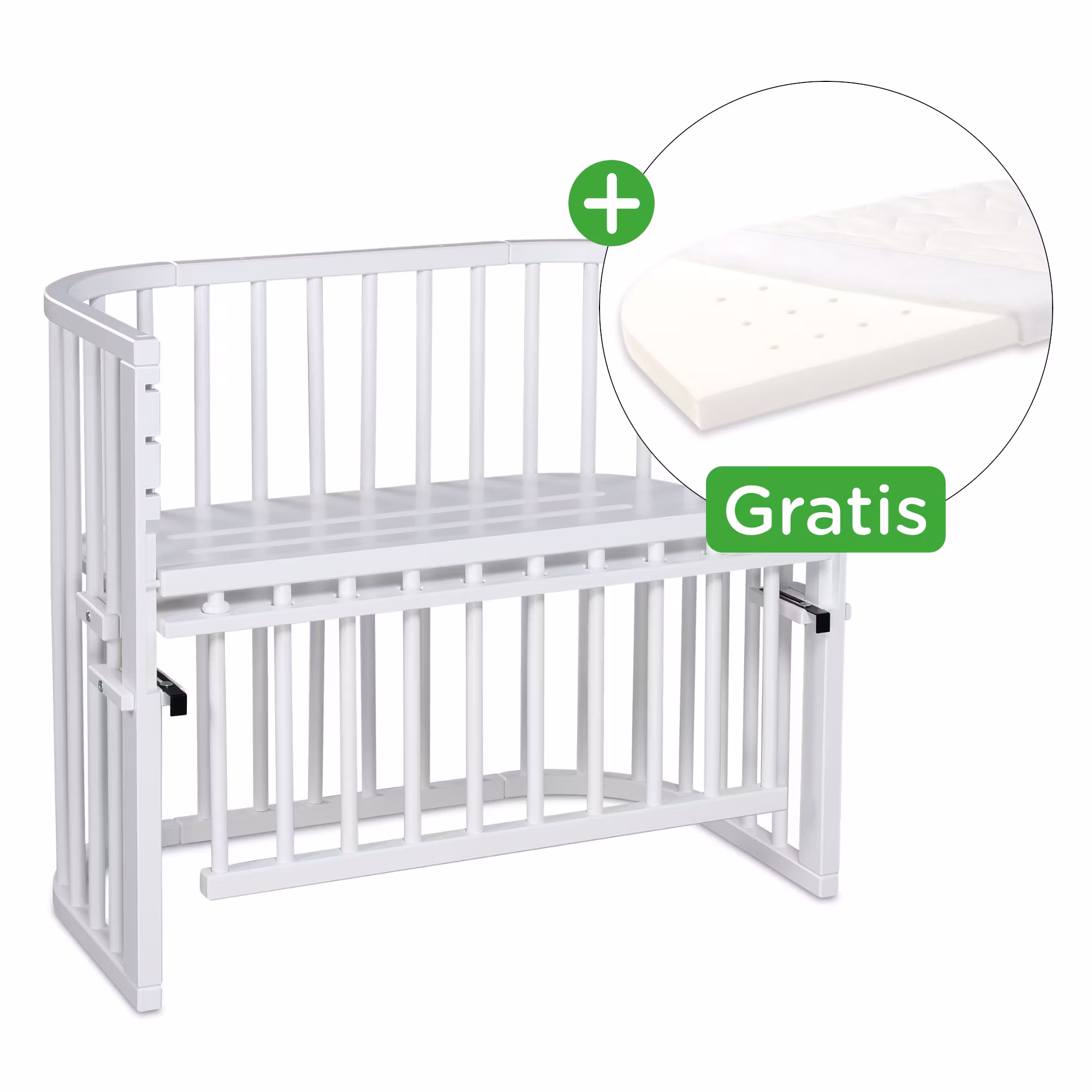 Babybay Maxi Comfort Plus Weiß - Jamouz