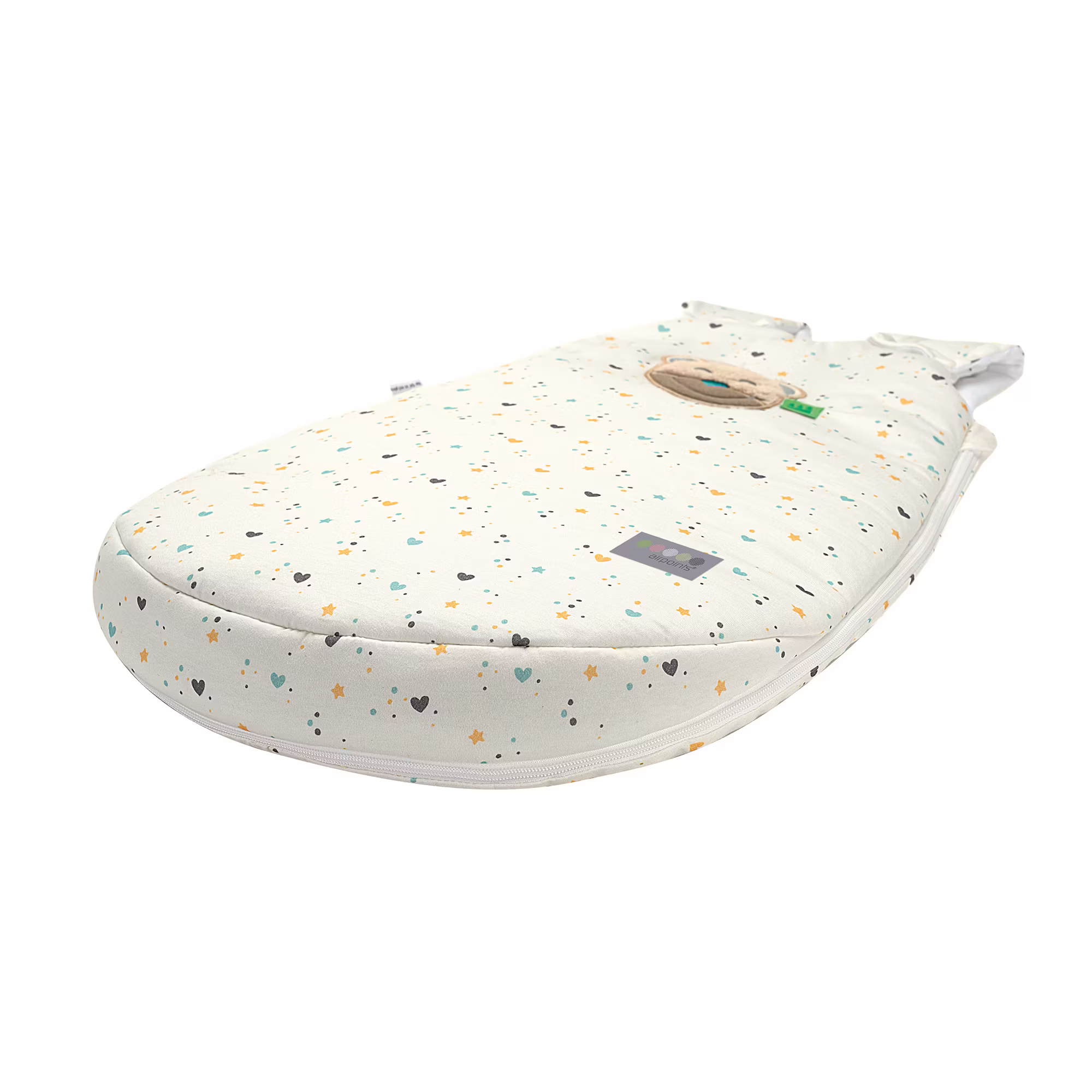 Jersey-Schlafsack Mucki Point Lovely Stardust Nature - Jamouz