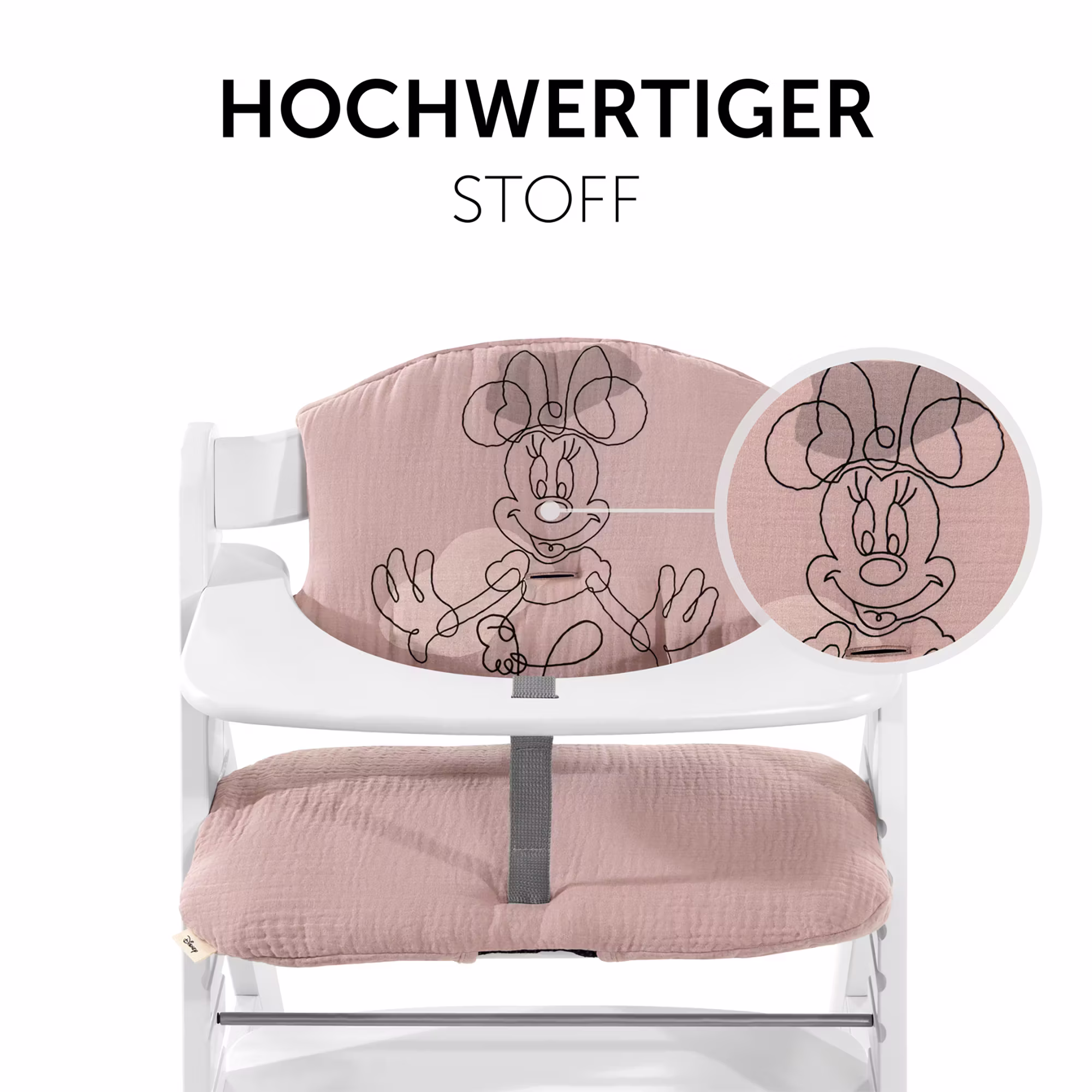 Sitzkissen Select Musselin Hochstuhl Alpha+ - Jamouz