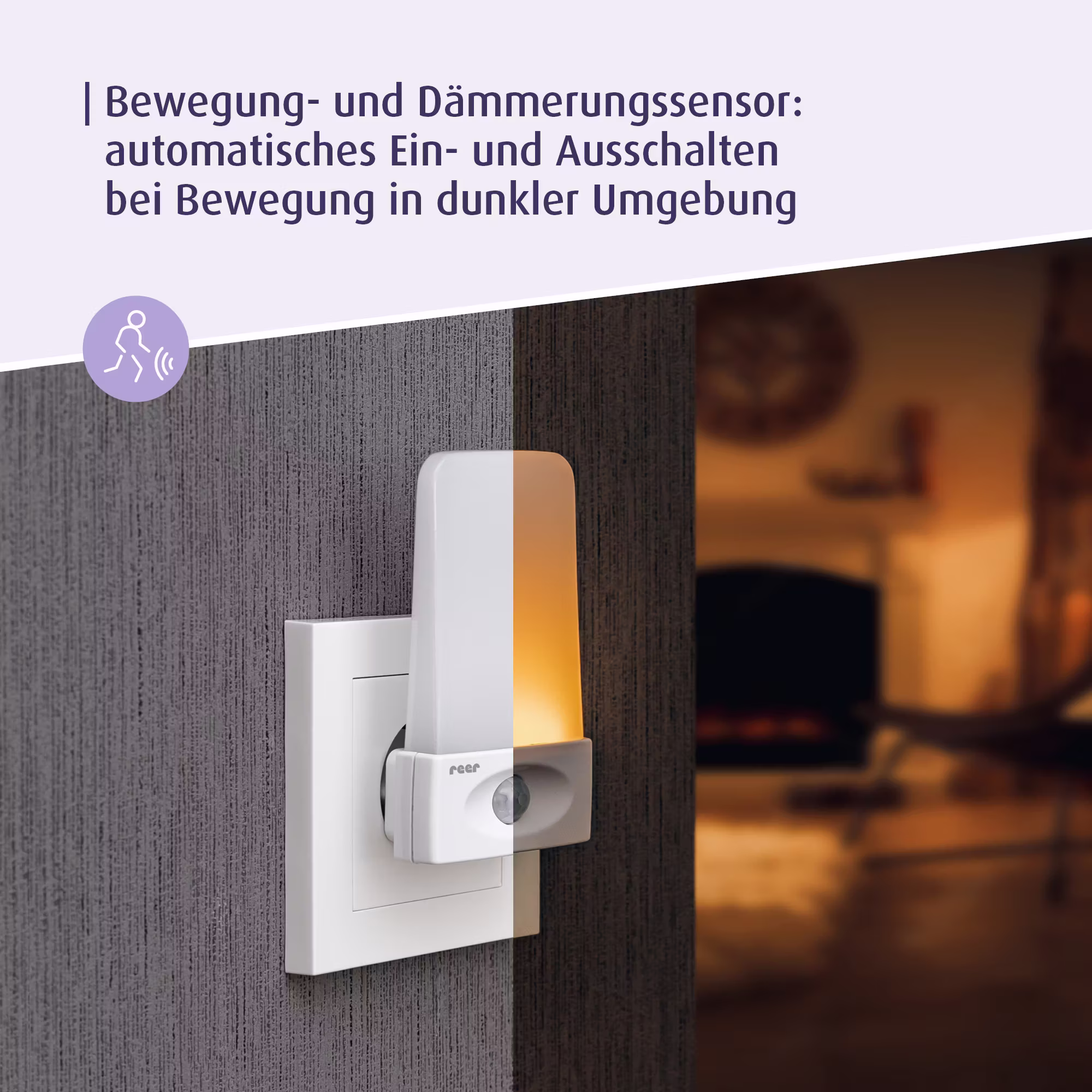 Nachtlicht mit Bewegungssensor - Jamouz