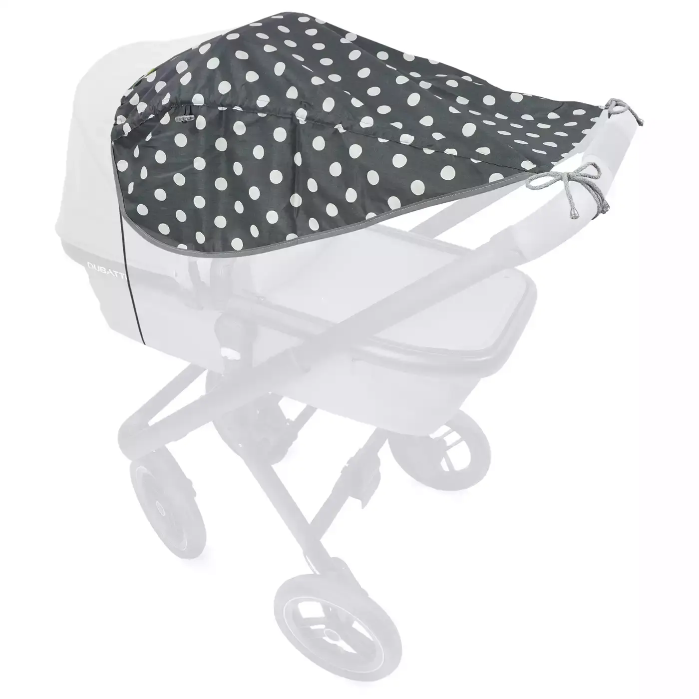 Sonnensegel Johanna Polka Anthrazit - Jamouz