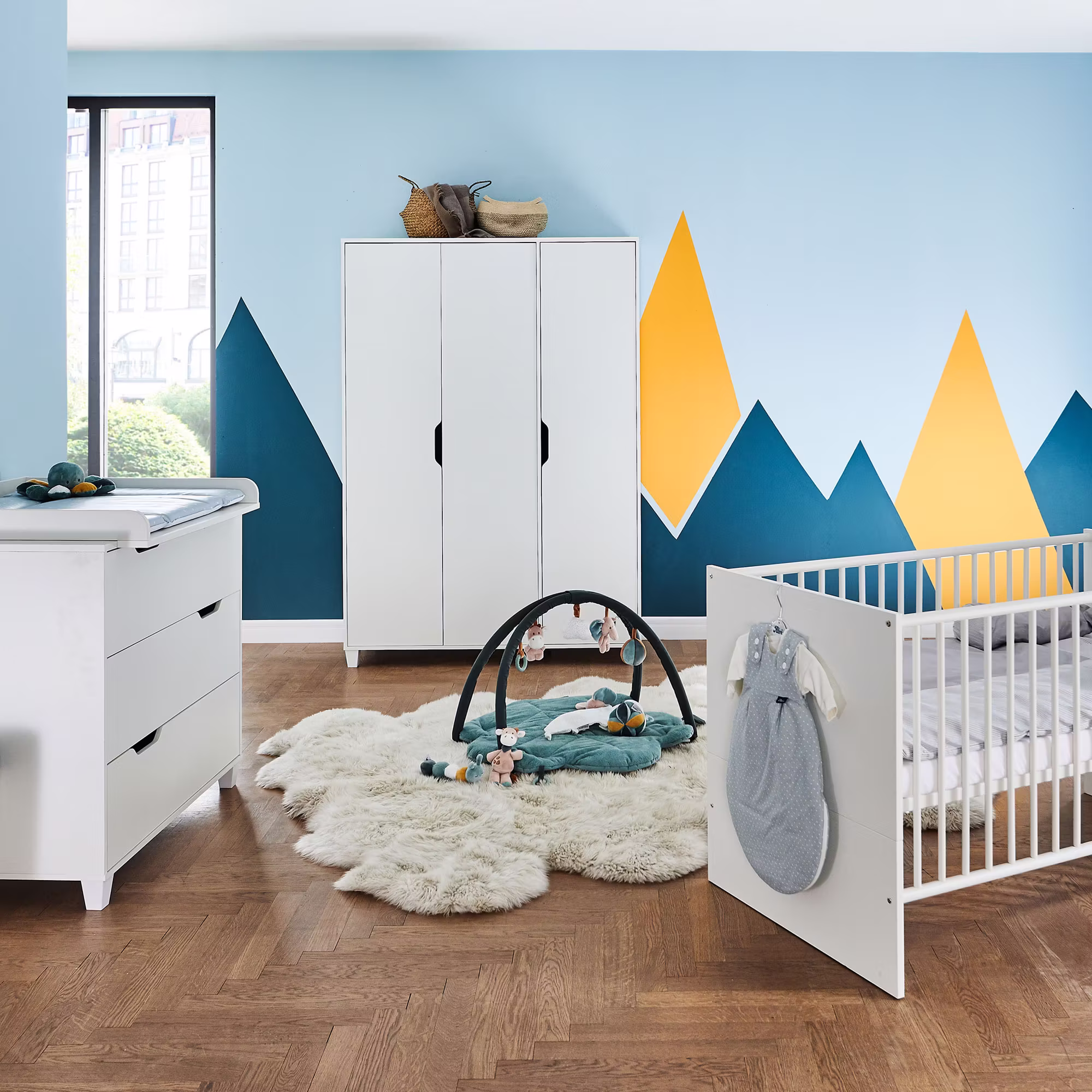 3-teiliges Spar-Set Babyzimmer Thore - Jamouz
