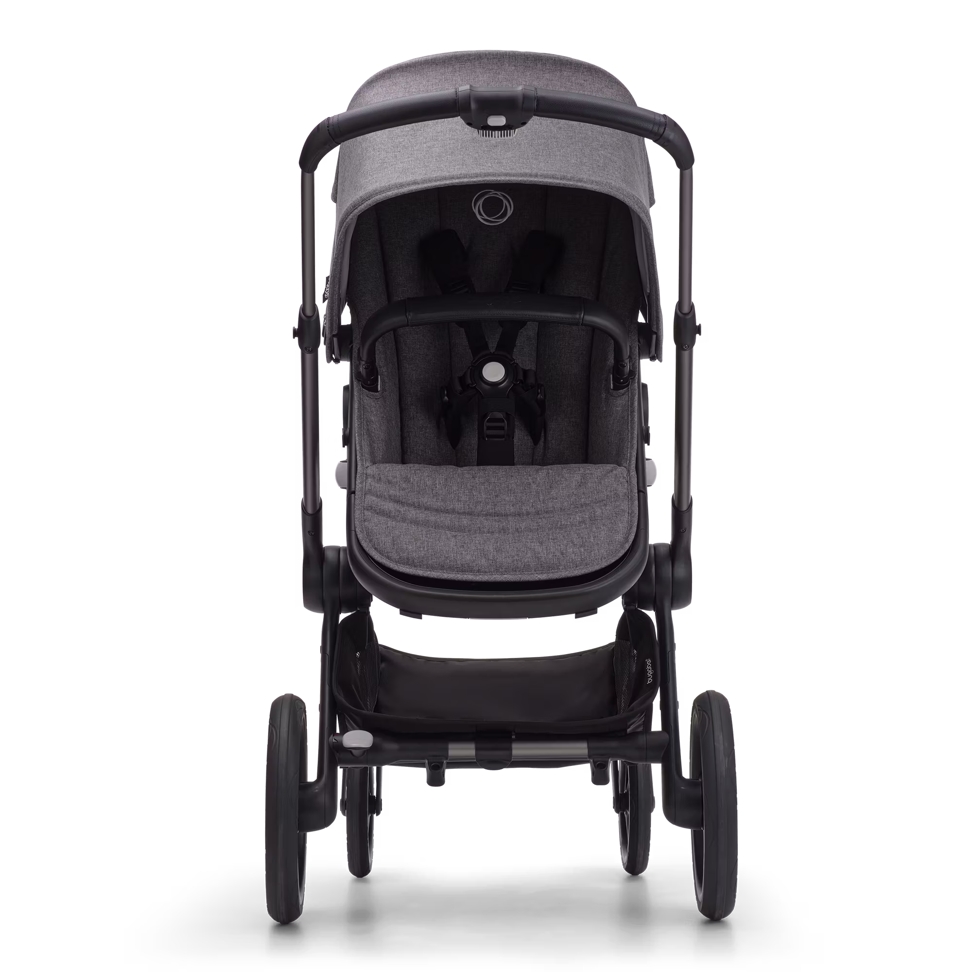Fox 5 2-in-1 Komfort-Kinderwagen Schwarz/Forest Green - Jamouz