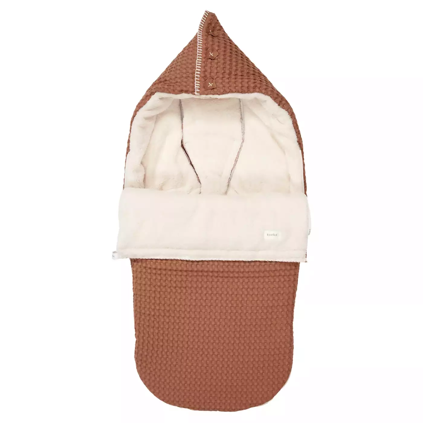 Buggy Fußsack Oslo Hazel / Pebble - Jamouz