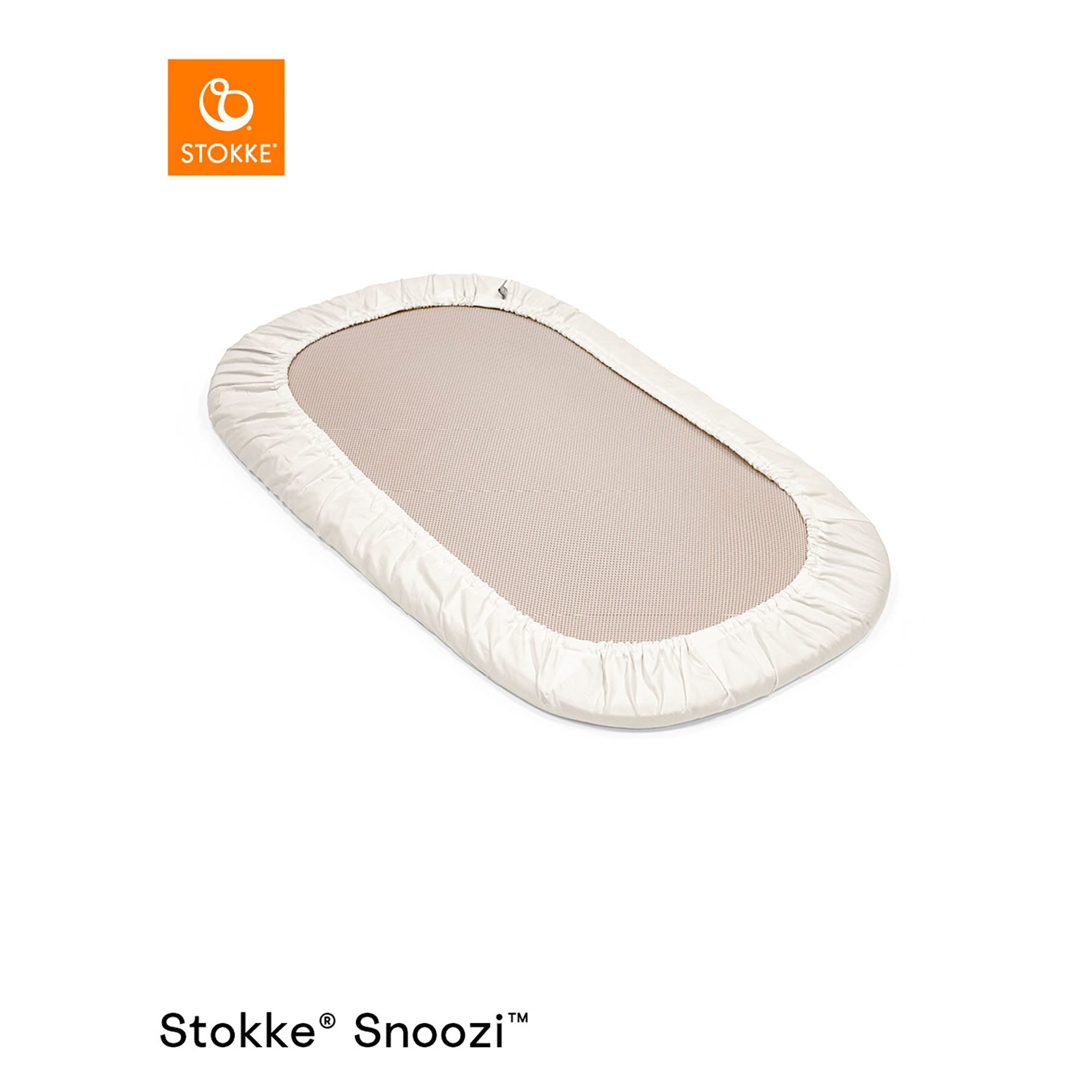 Snoozi™ Spannbettlaken Vanilla/ Dandelion - Jamouz