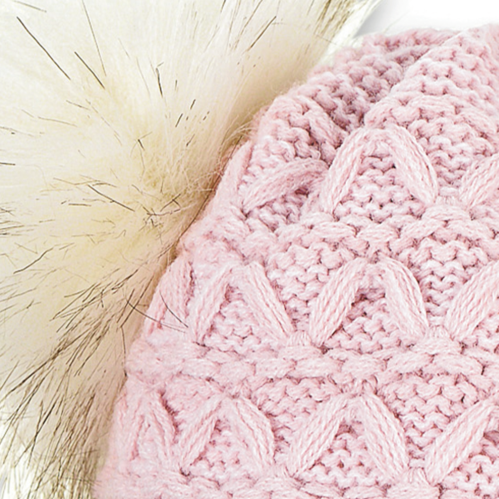 Strickmütze mit Pompons - Jamouz