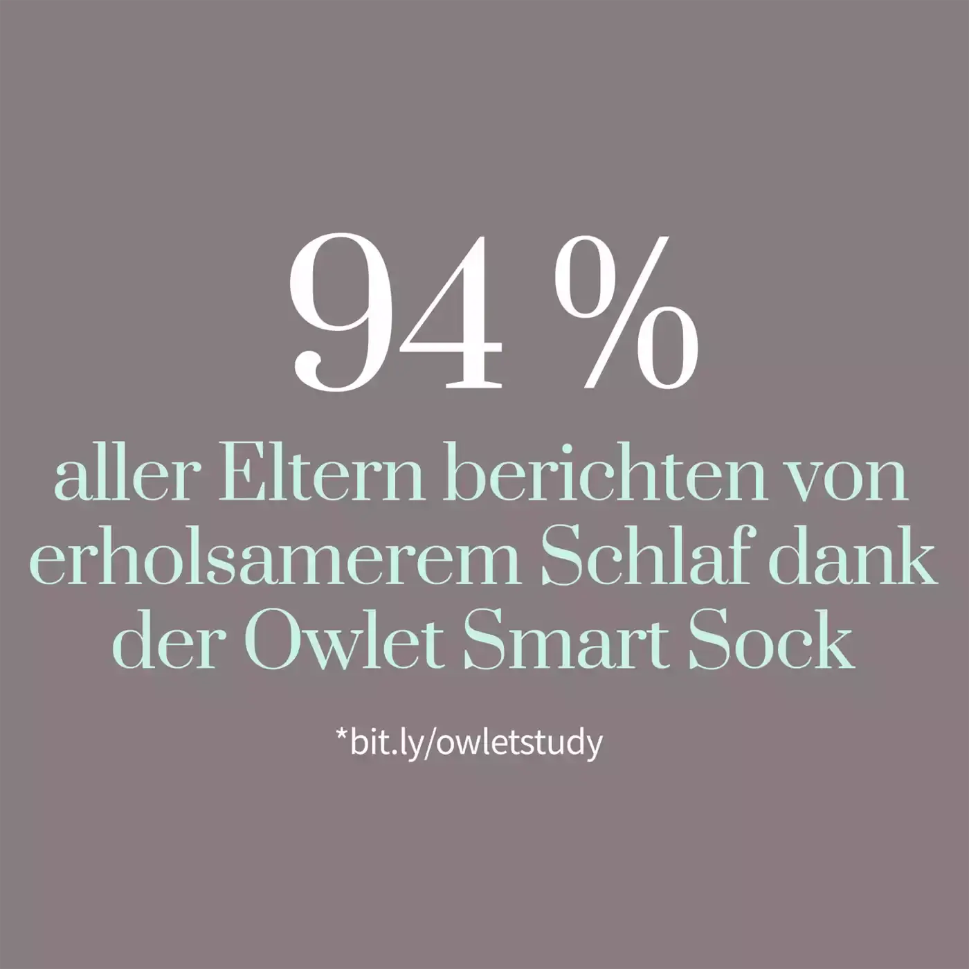 Owlet Smart Sock 3 Socken Deep Sea Green - Jamouz