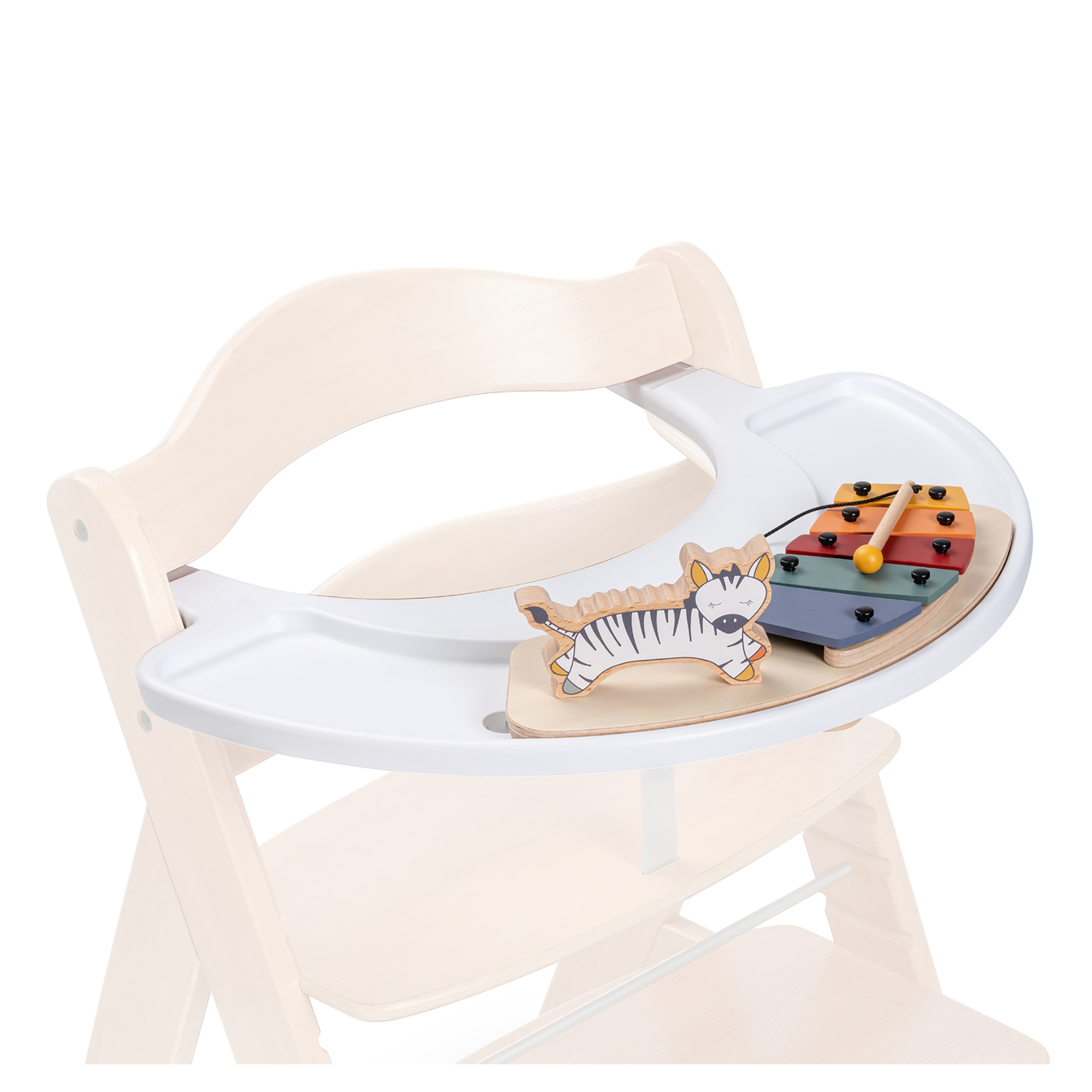Alpha Play Music Set Zebra inkl. Play Tray White - Jamouz