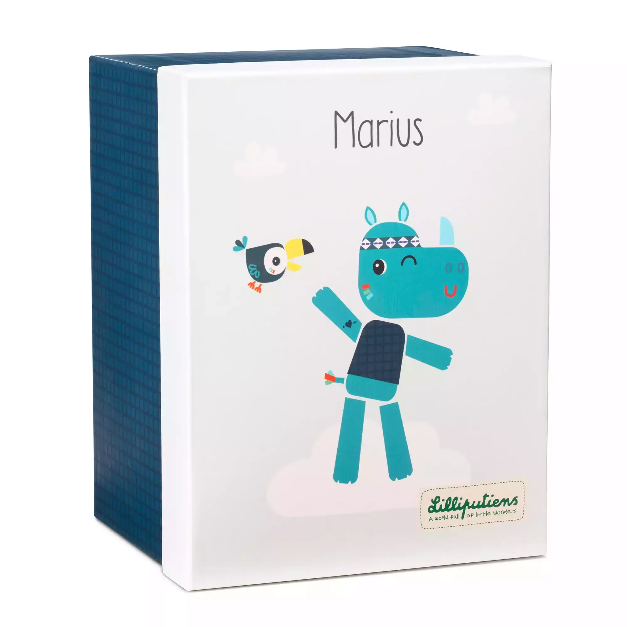 Kuscheltier Marius mit Geschenkverpackung - Jamouz