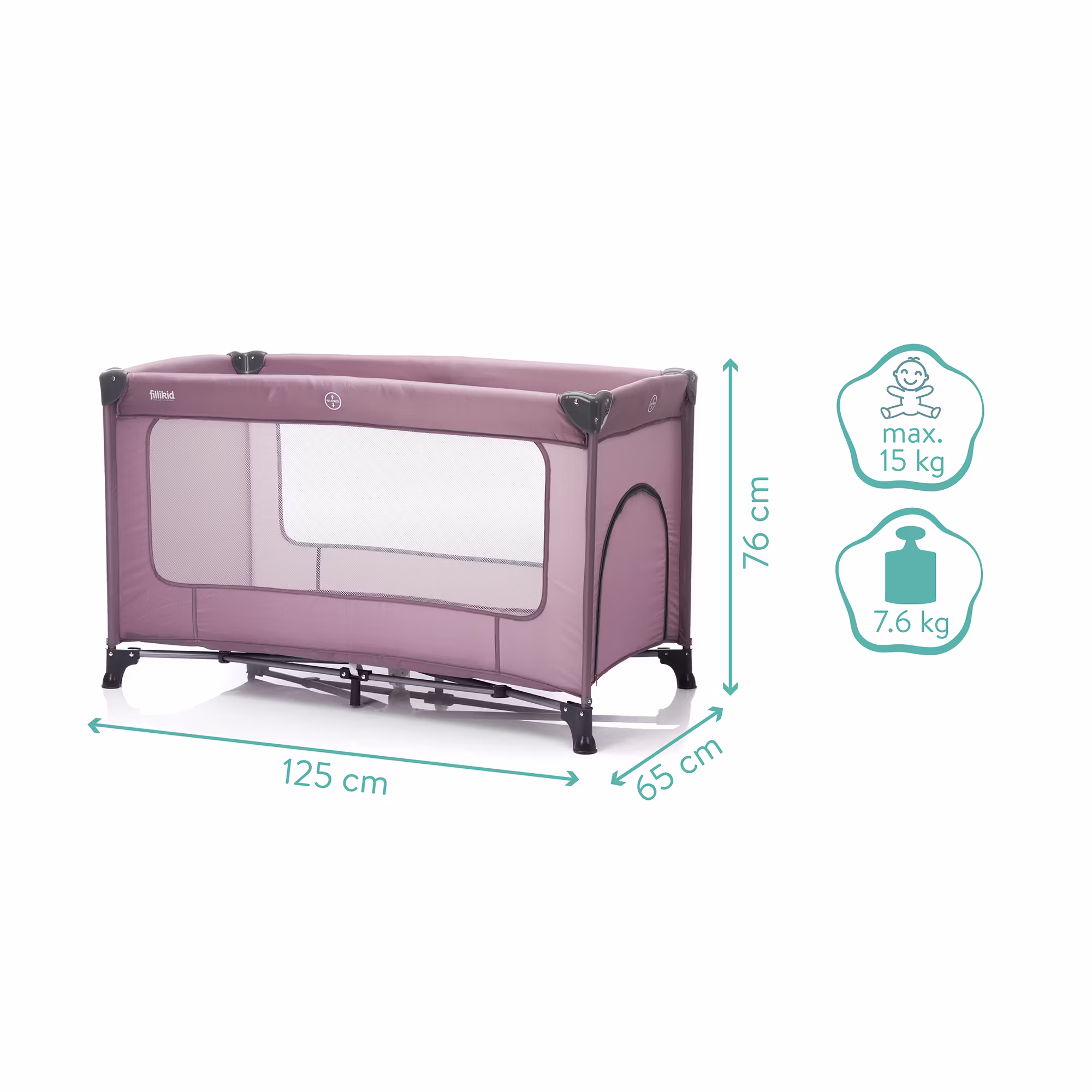 Reisebett Nizza mit Schlupf - Jamouz