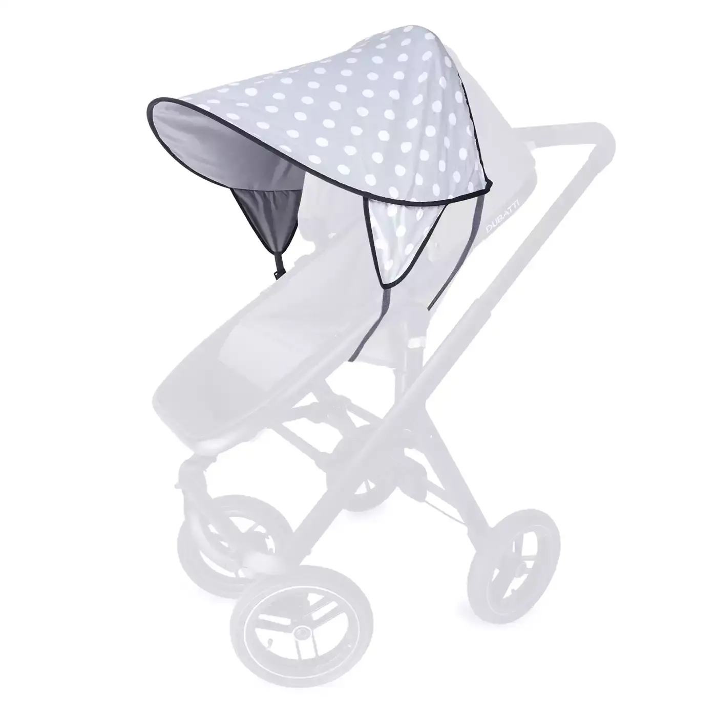 Sonnendach Daisy Polka Grau - Jamouz