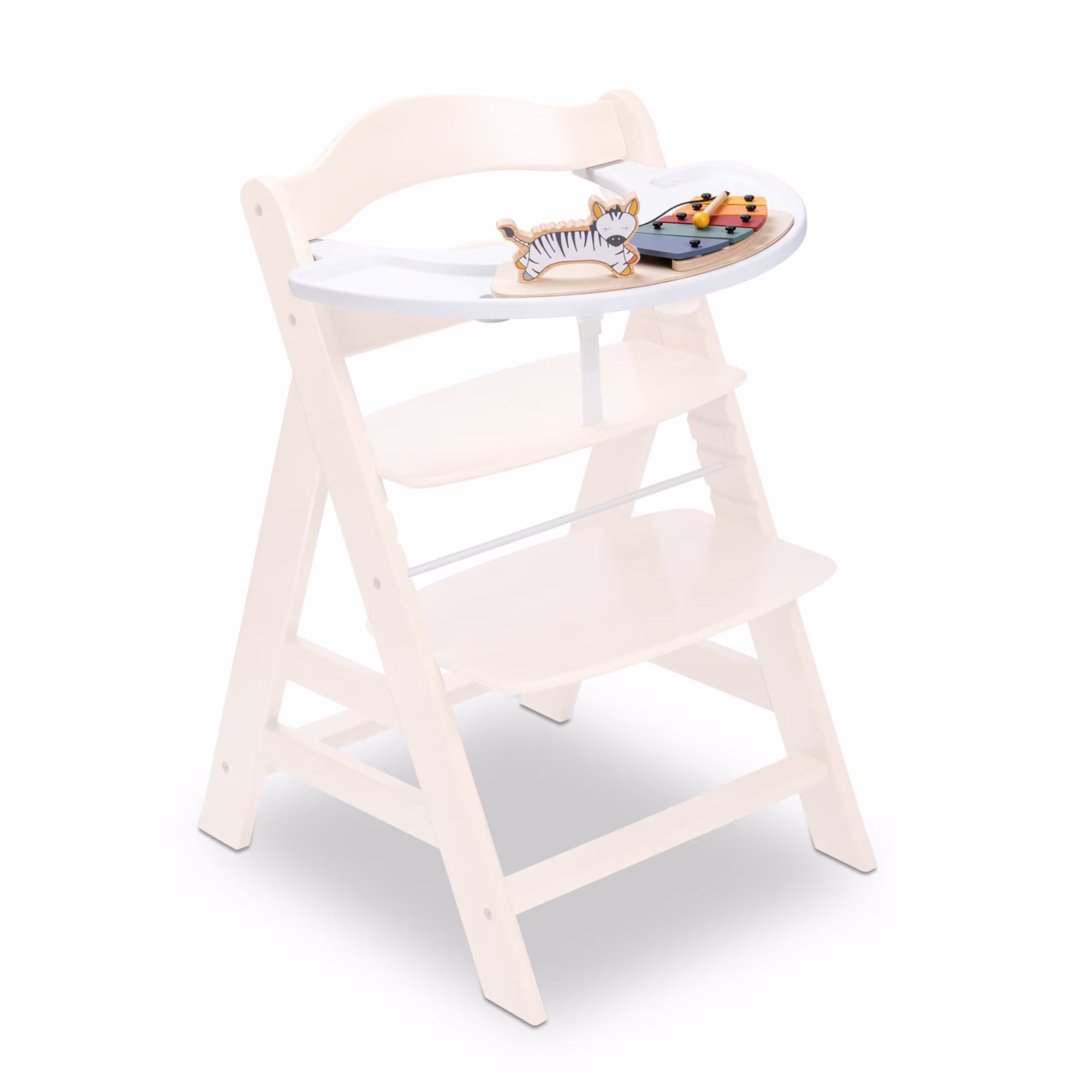Alpha Play Music Set Zebra inkl. Play Tray White - Jamouz