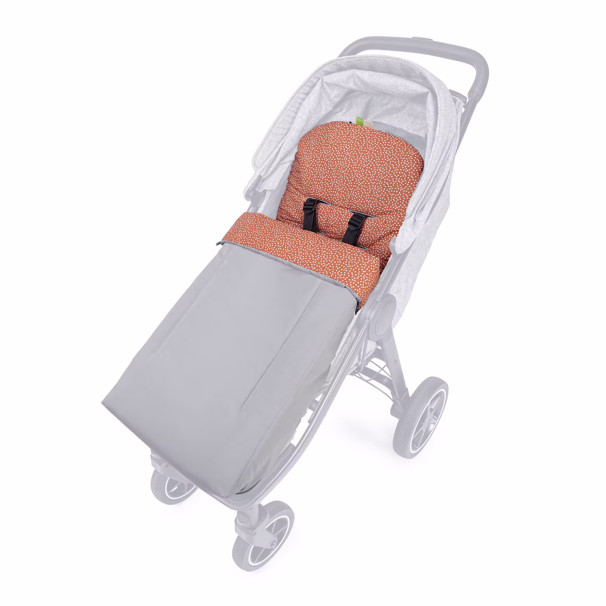 Fußsack Bodo Mini Dots Terracotta - Jamouz