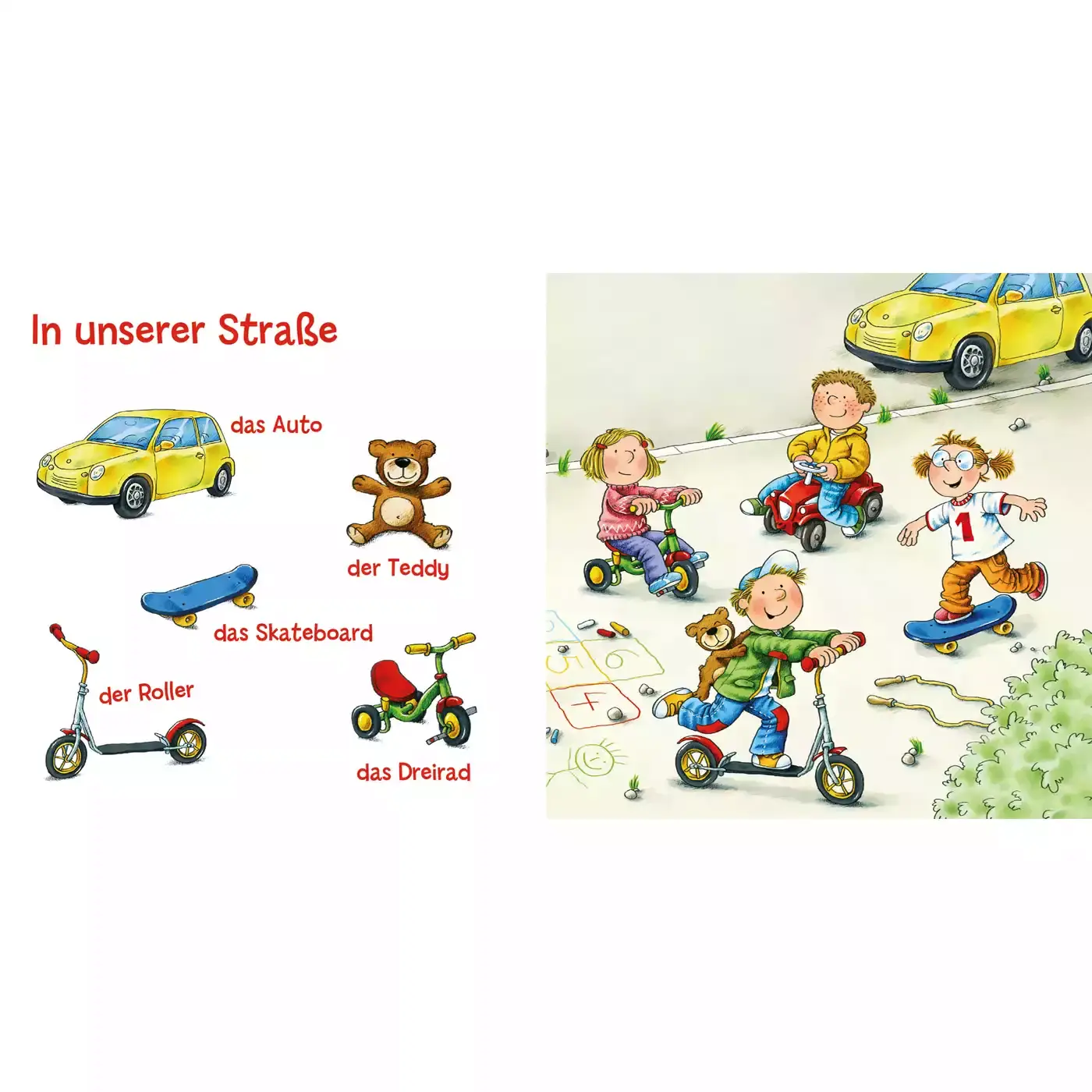 Mein Buggy-Bildwörterbuch: Unterwegs - Jamouz