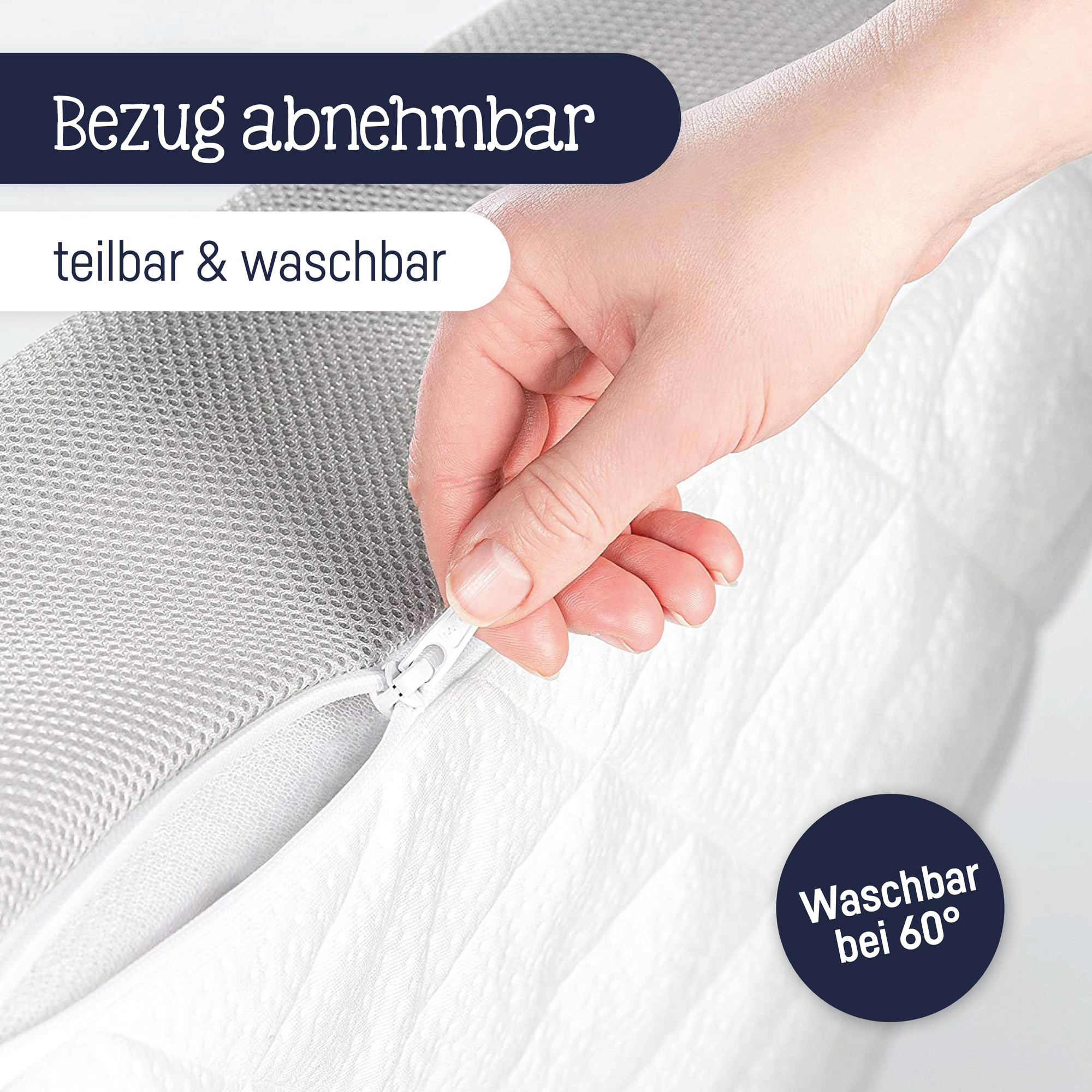 Matratze Dr. Lübbe Air Sensitive 60 x 120 cm - Jamouz