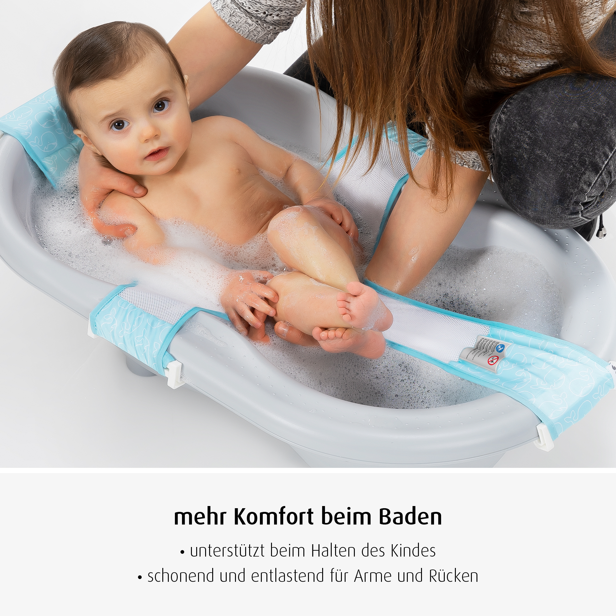 MyHappyBath Sling Baby-Badewannen-Netz - Jamouz