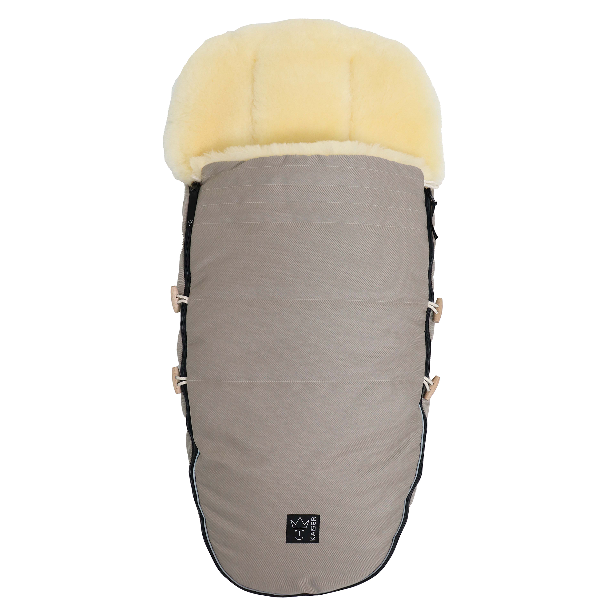Lammfell Fußsack LOVE THE NATURE Angora - Jamouz