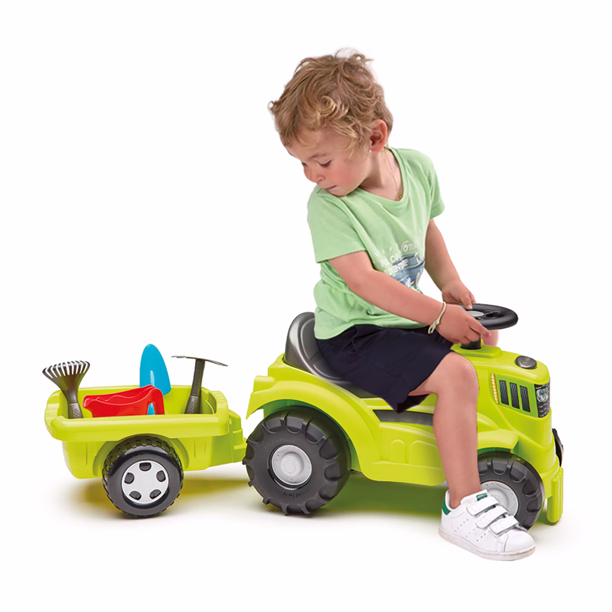 Rutscherfahrzeug Traktor mit Anhänger - Jamouz