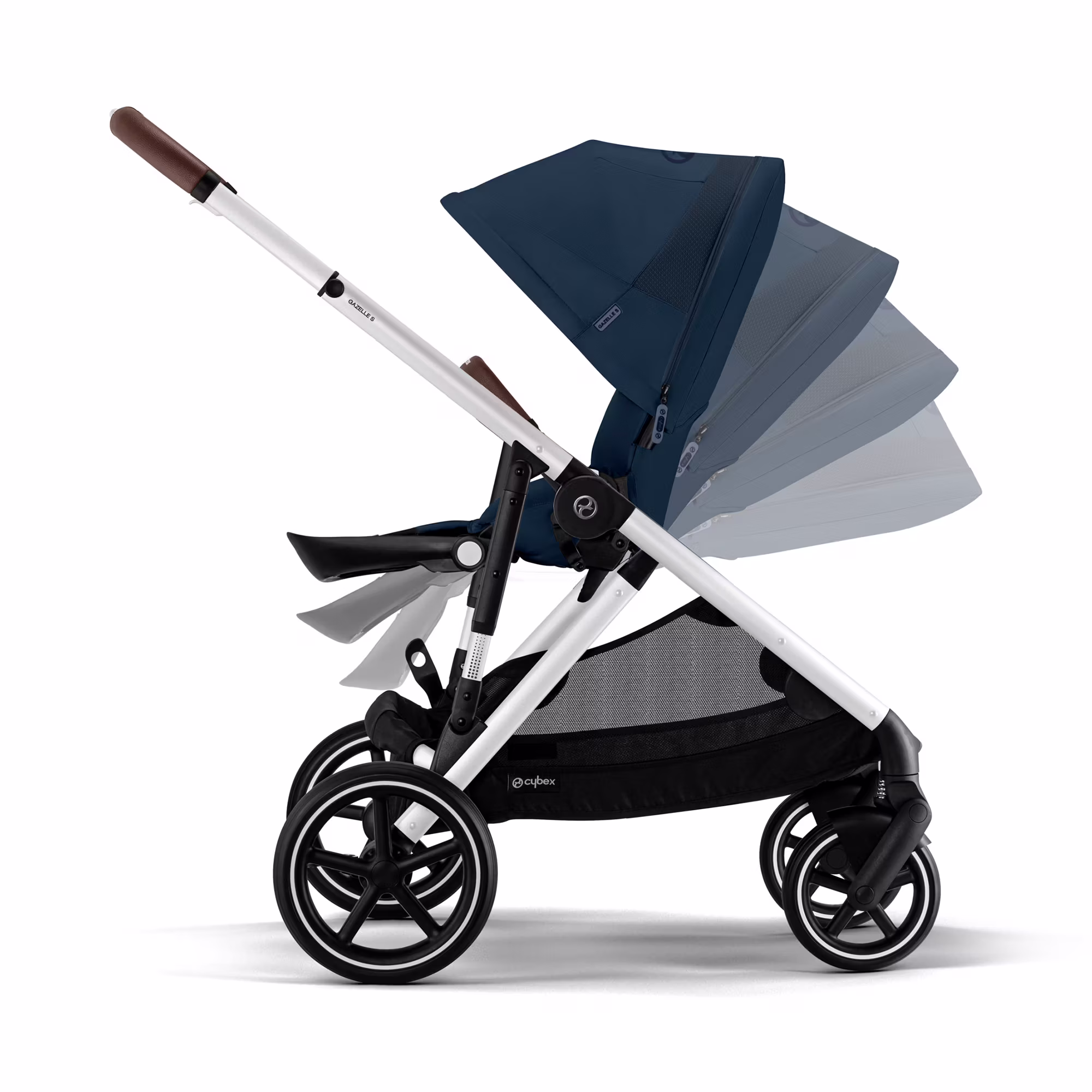Gazelle S Lava Grey (Silver Frame) - Jamouz