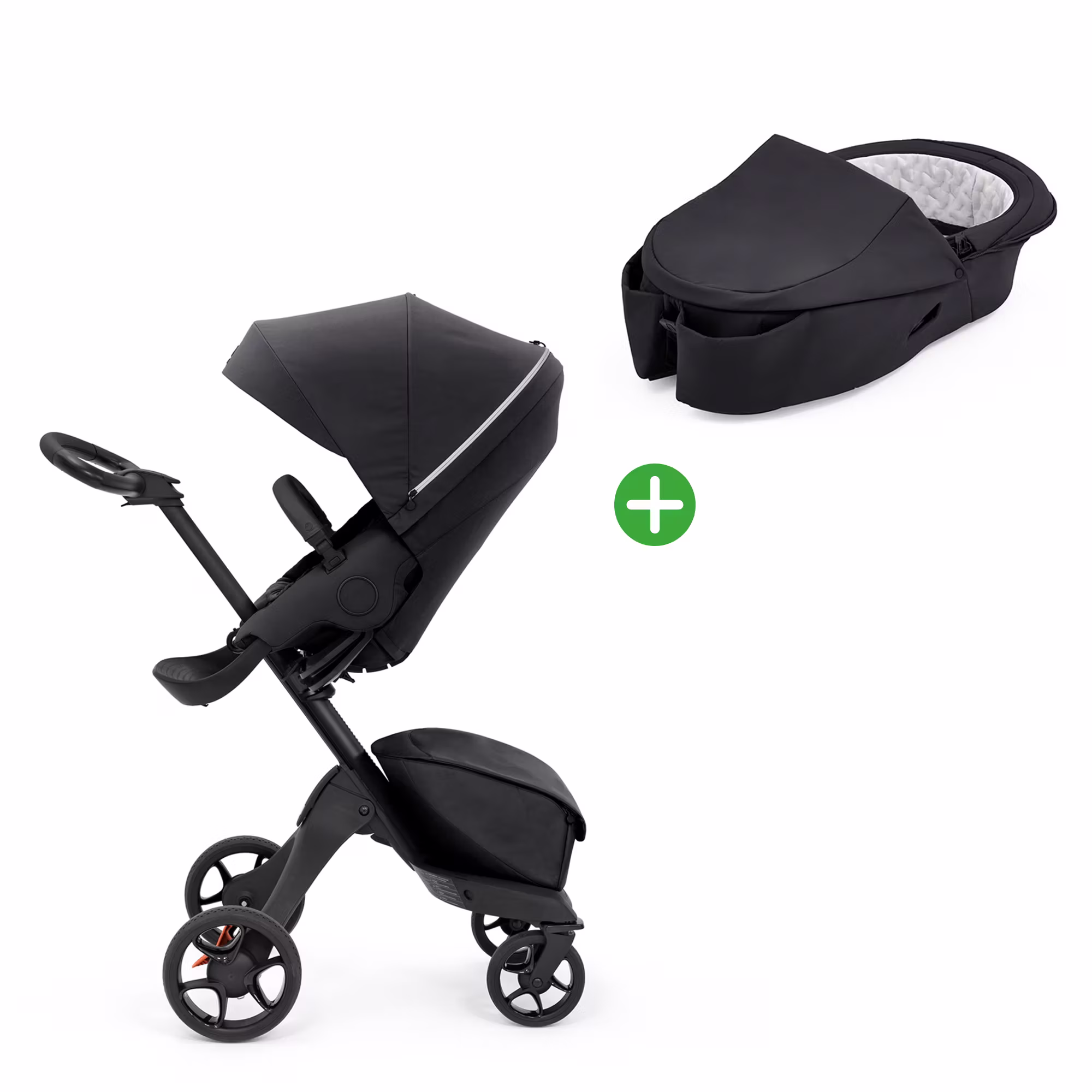 Set Xplory® X Cool Teal mit Babywanne - Jamouz