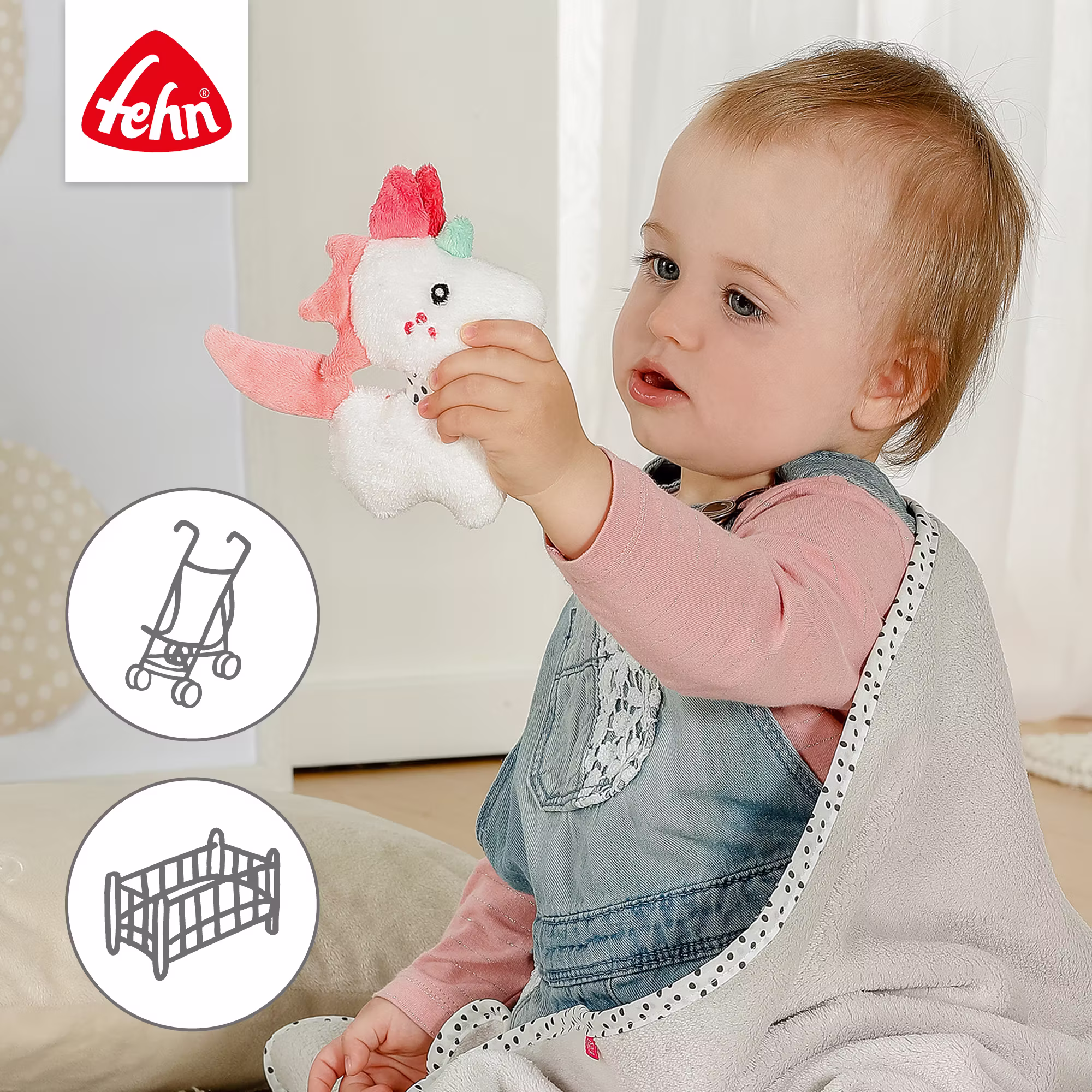 Kuscheldecke Einhorn - Jamouz