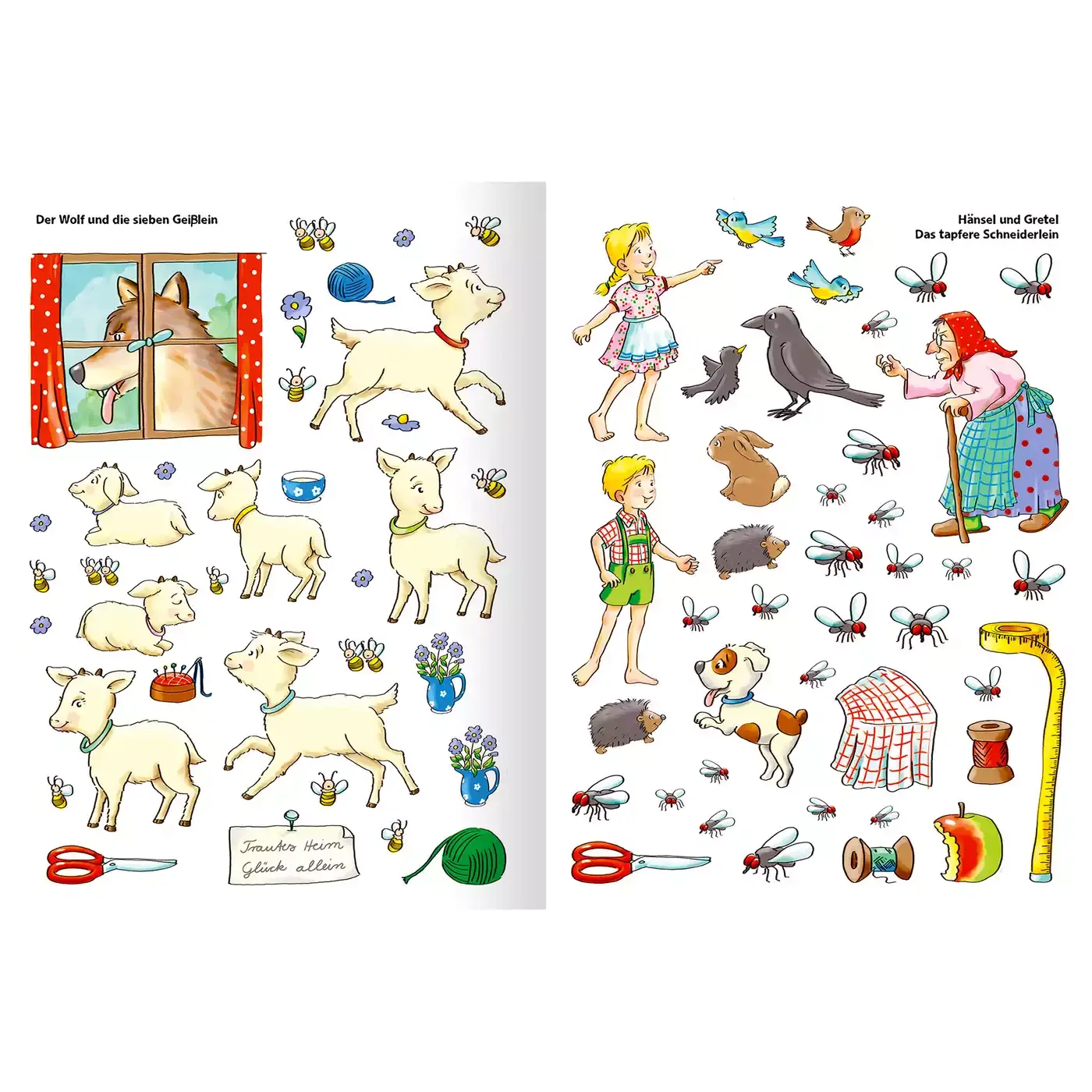 Erstes Stickern - Märchen - Jamouz