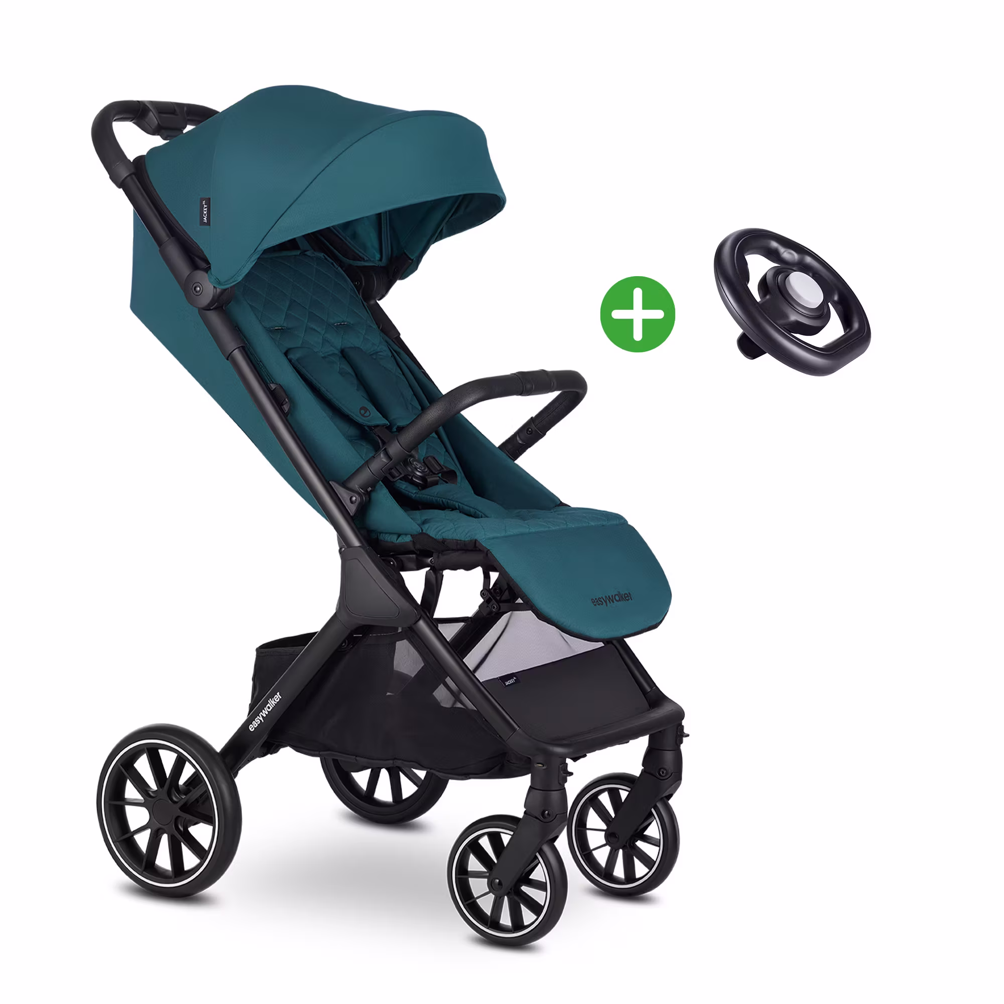 Jackey XL Teal Green mit Lenkrad - Jamouz