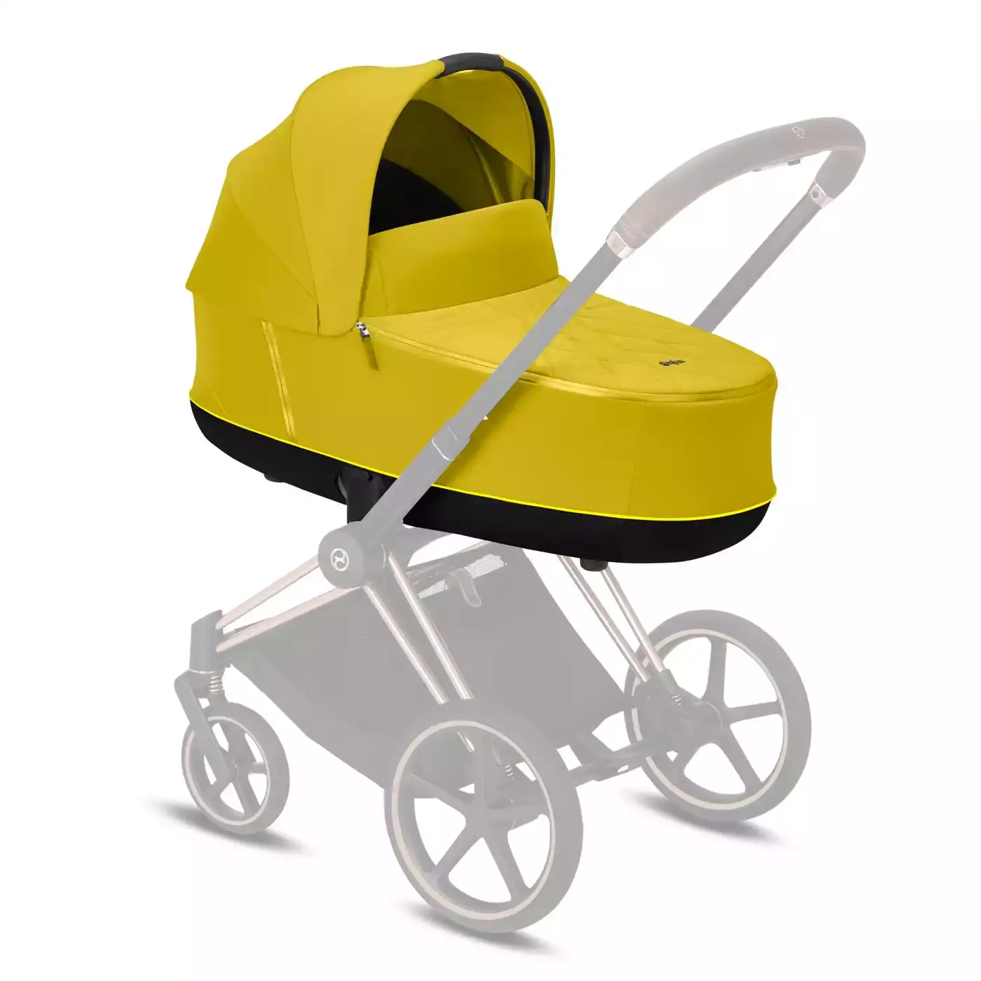 PRIAM Lux Carry Cot Mustard Yellow - Jamouz