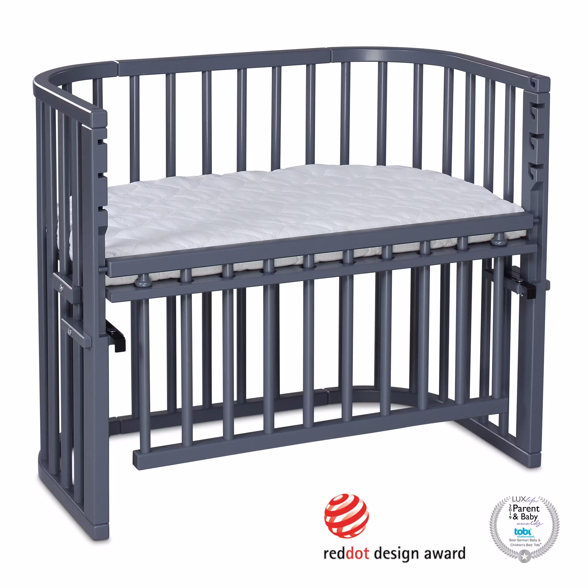 Babybay Maxi Comfort Plus Schiefergrau - Jamouz