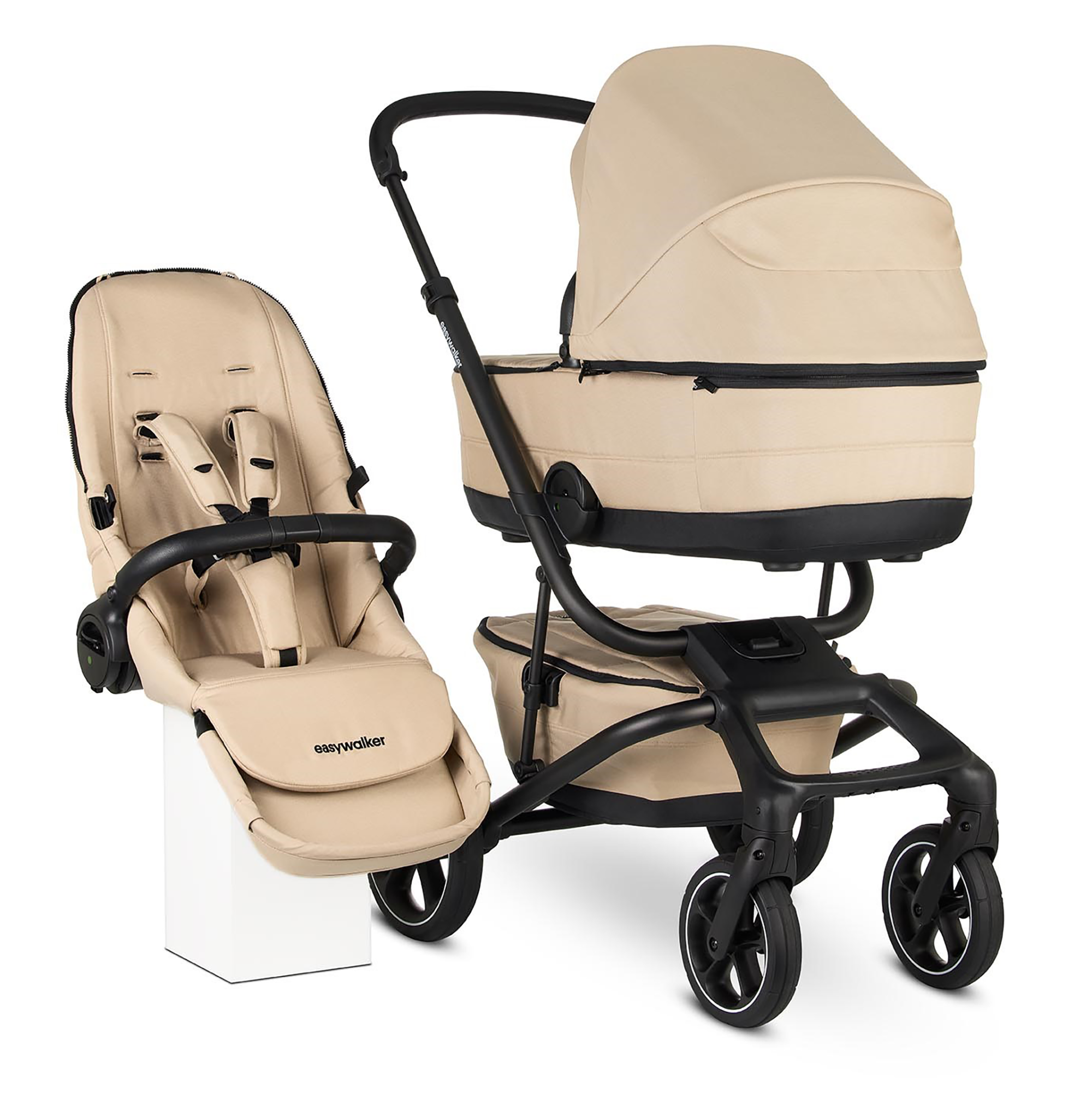 Set Jimmey Iris Grey mit Babywanne - Jamouz