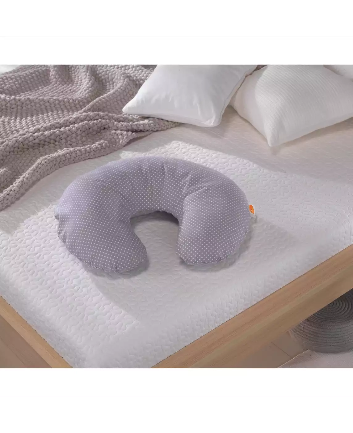 Stillkissen Wynnie Punkte grau - Jamouz