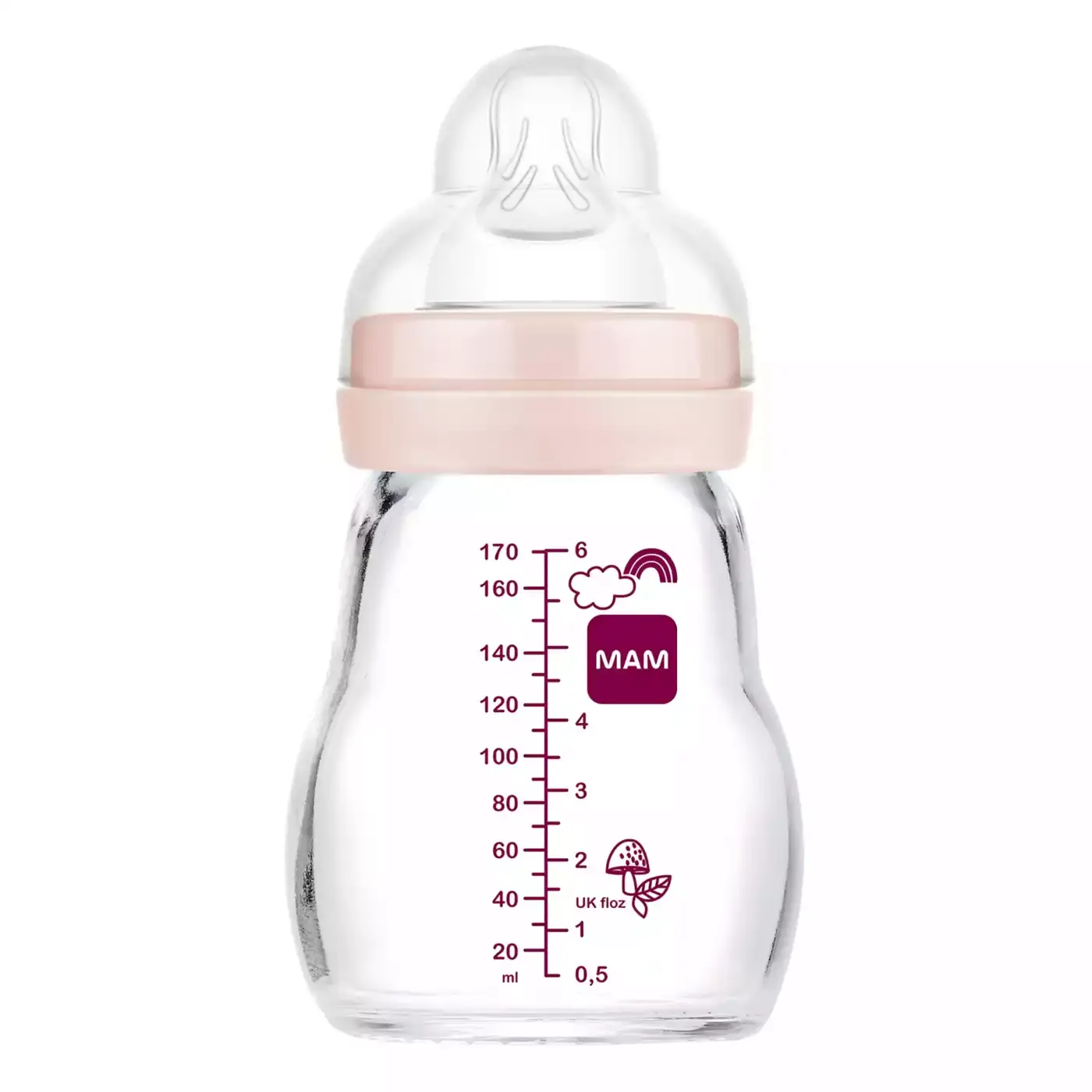 Feel Good matt Flasche Vogel/Eichhörnchen 170 ml - Jamouz