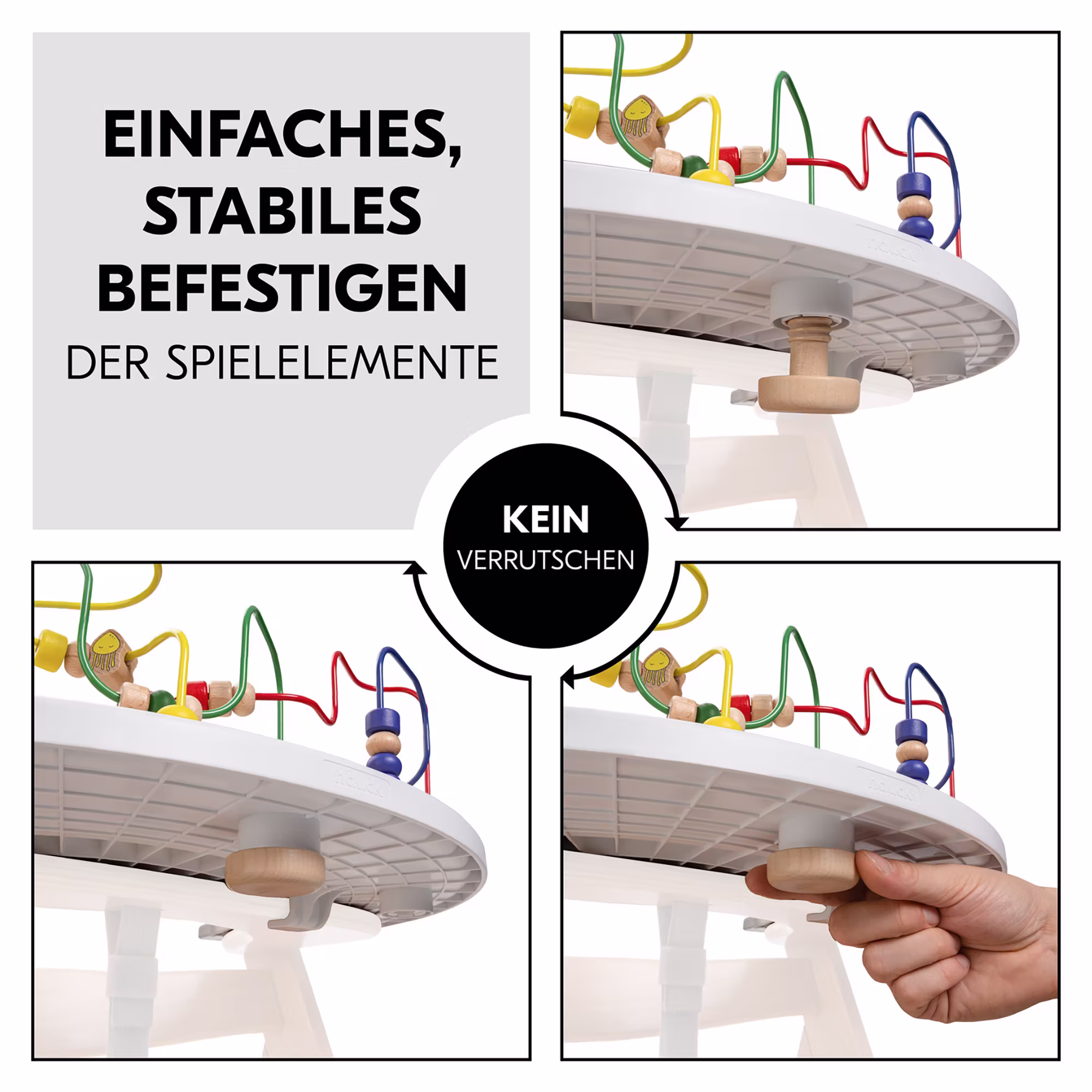 Alpha Play Moving Set Water Animals inkl. Play Tray White - Jamouz