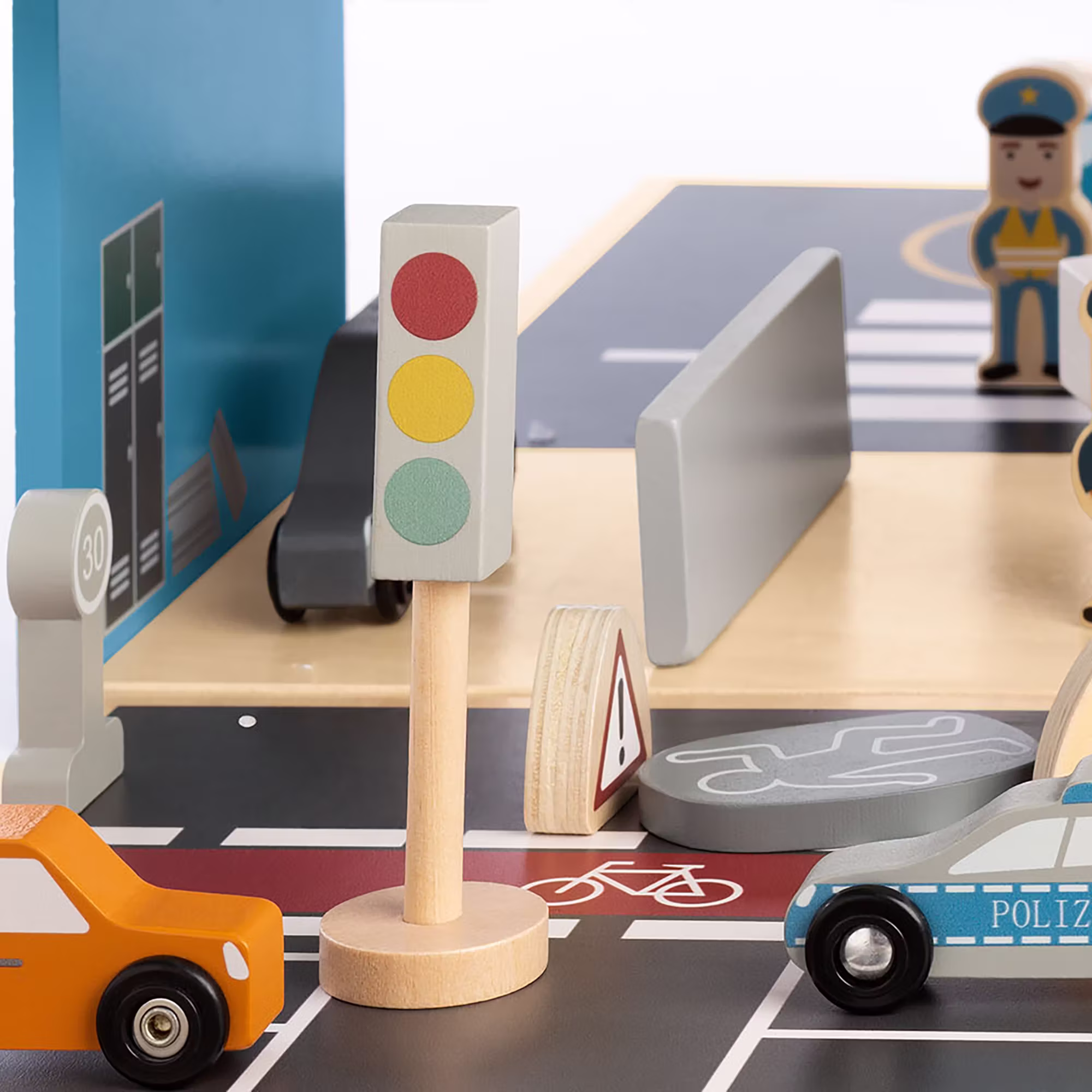 Spielwelt Polizeiwache Gordon mit Zubehör - Jamouz