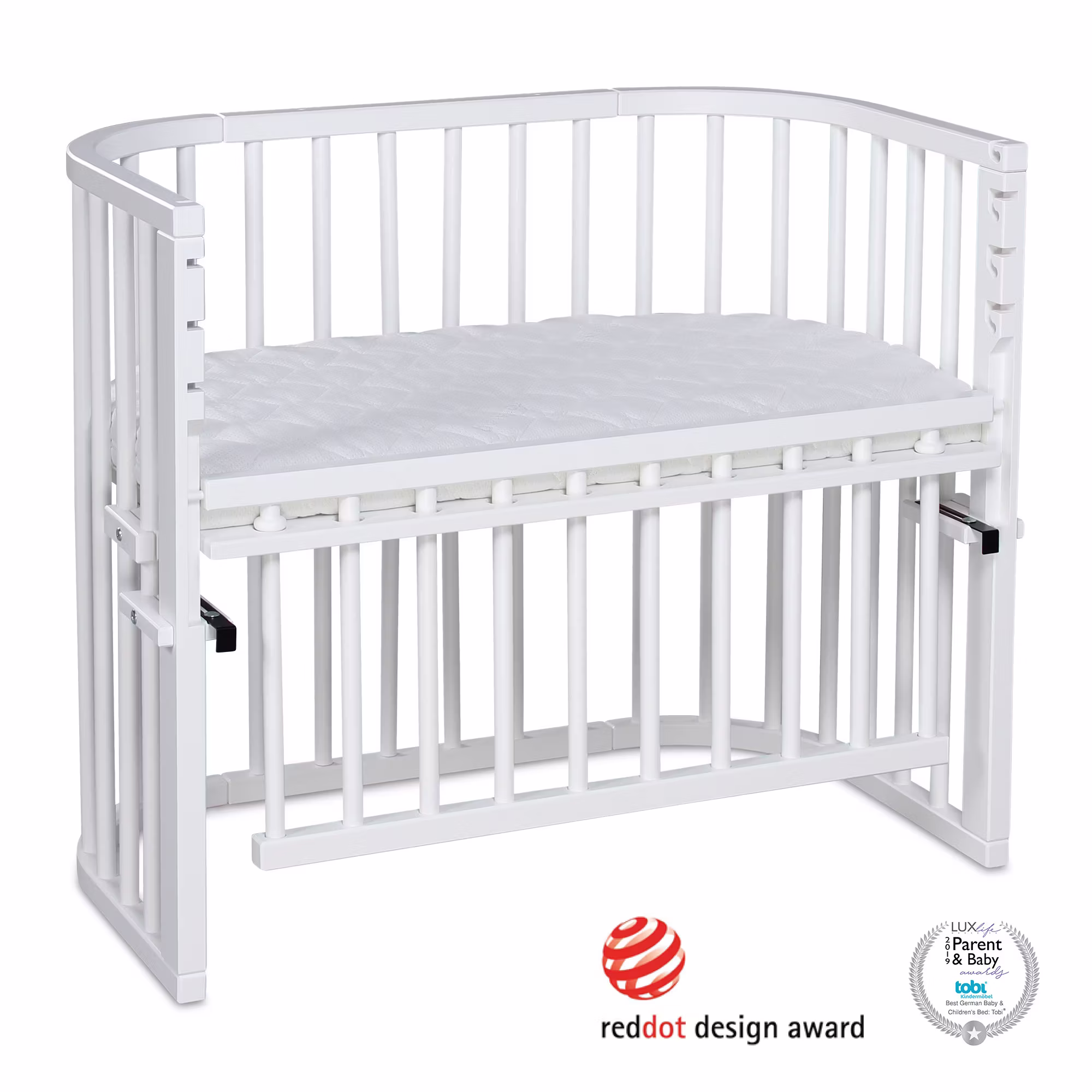Babybay Maxi Comfort Plus Weiß - Jamouz