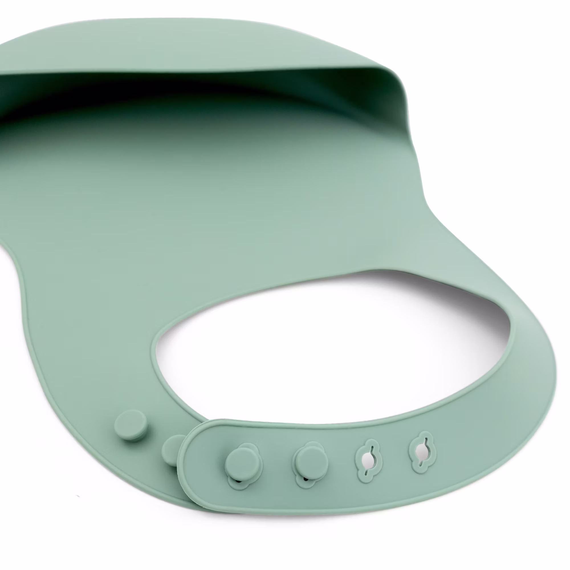 Silikon Lätzchen Ash Green - Jamouz