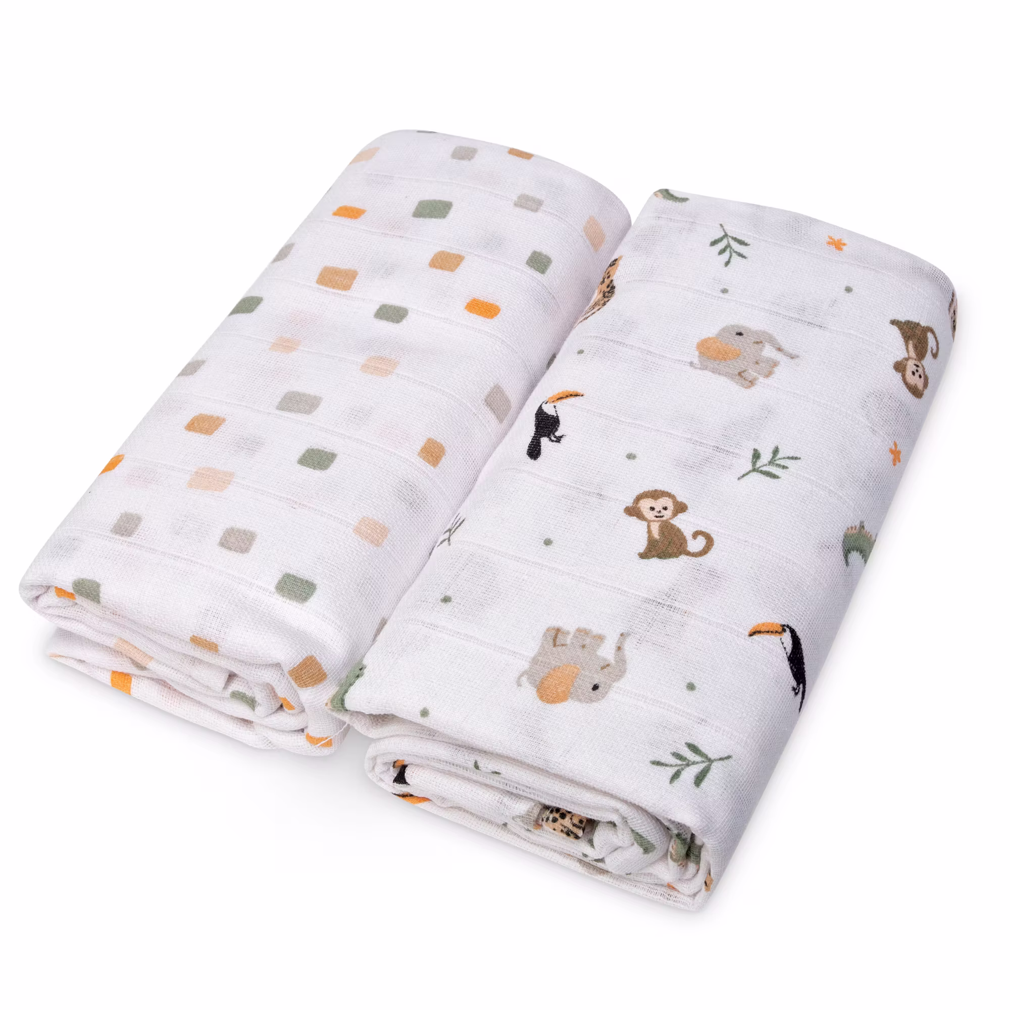 2er Set Pucktücher Sonne 120 x 120 cm - Jamouz